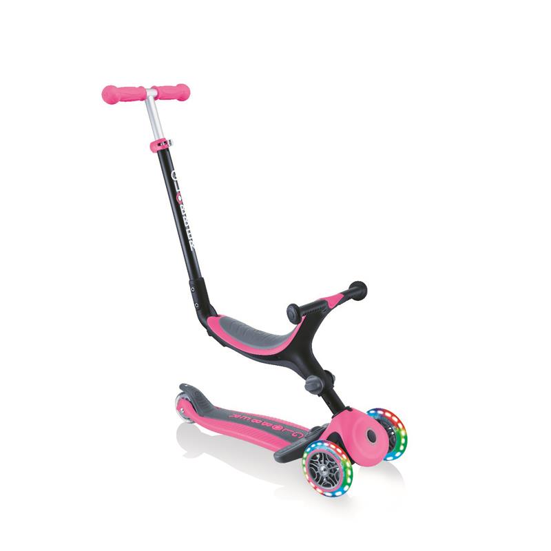 

Самокат Globber Go up foldable plus рожевий (643-110)
