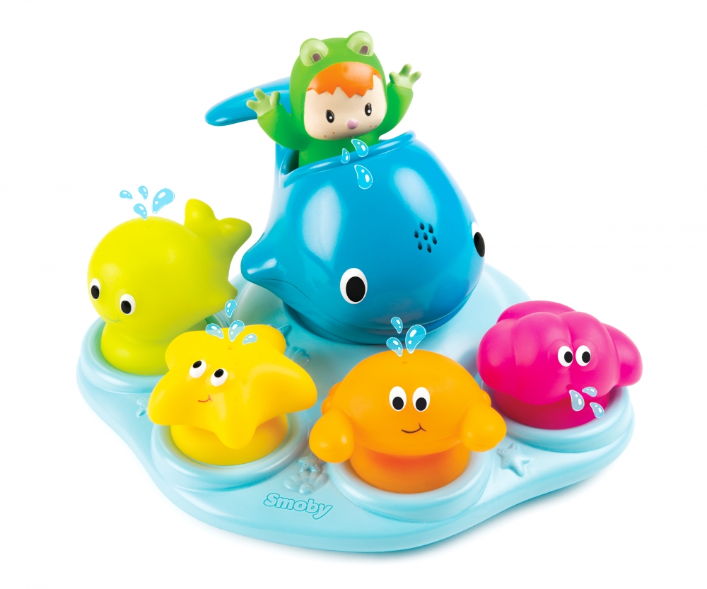 

​Набір для ванни Smoby Toys Cotoons Веселі тваринки (110608)