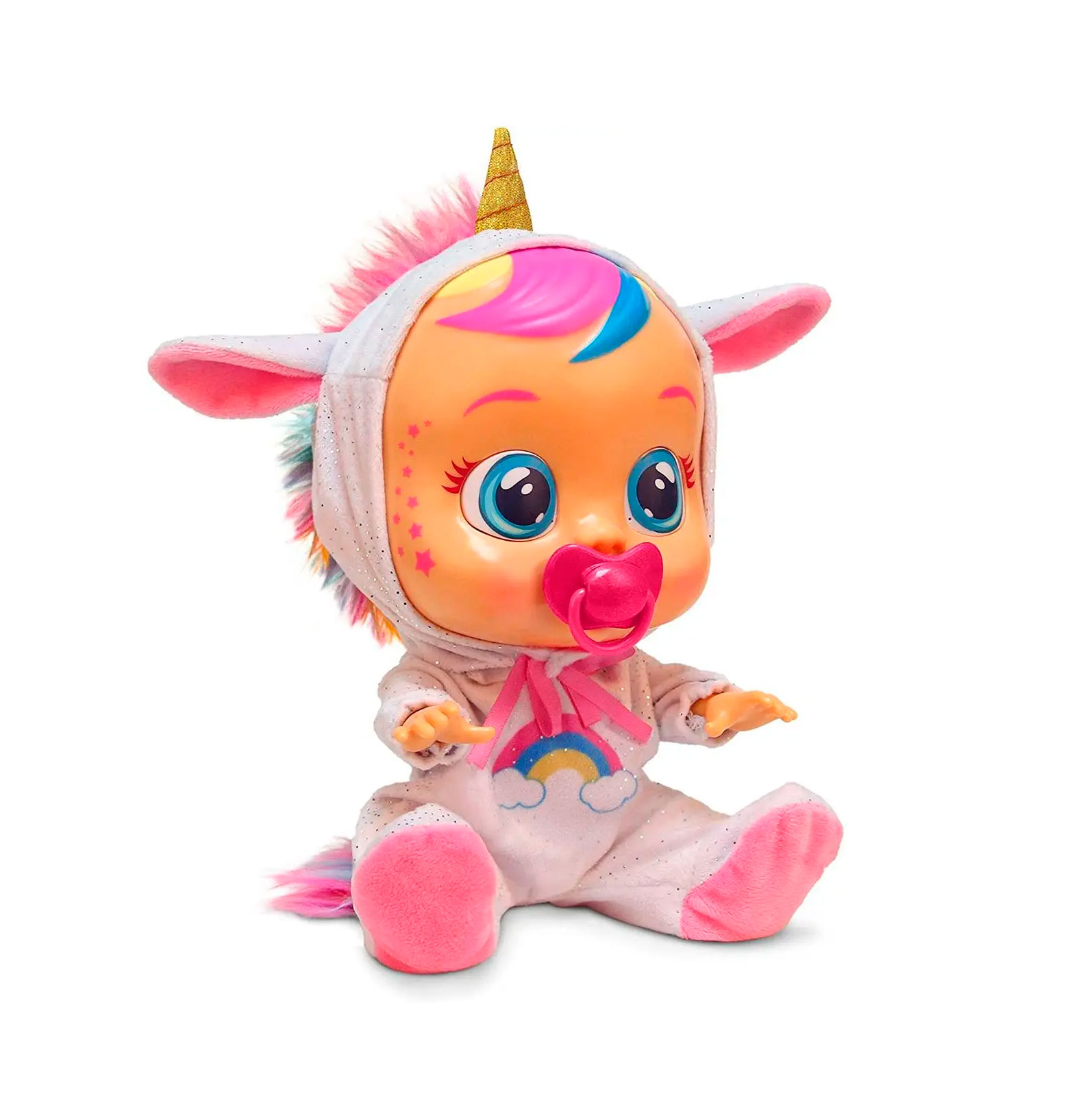 

Лялька IMC Toys Crybabies Джена білий єдиноріг (91764/91764-1)
