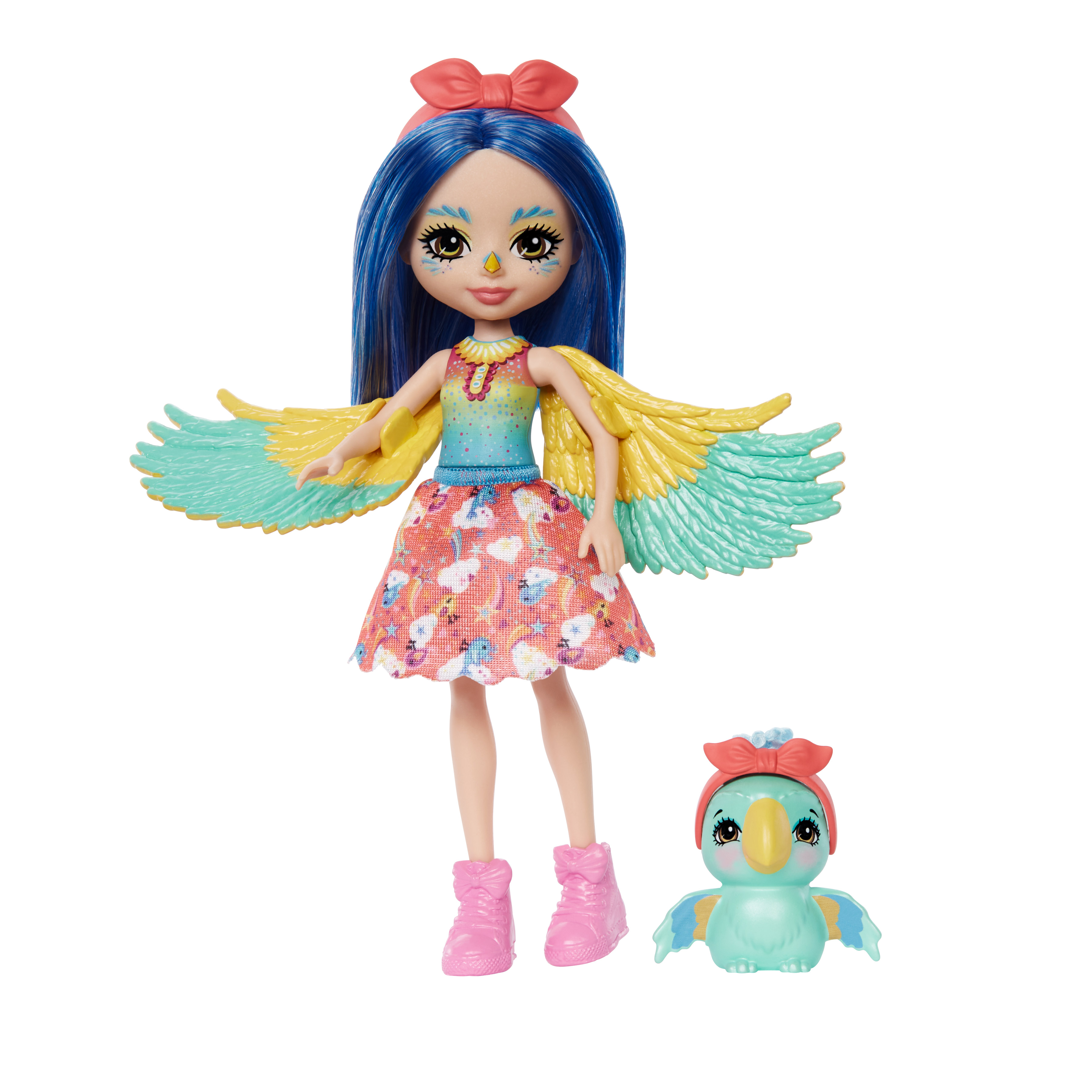 Акція на Лялька Enchantimals Папужка Пріта (HHB89) від Будинок іграшок