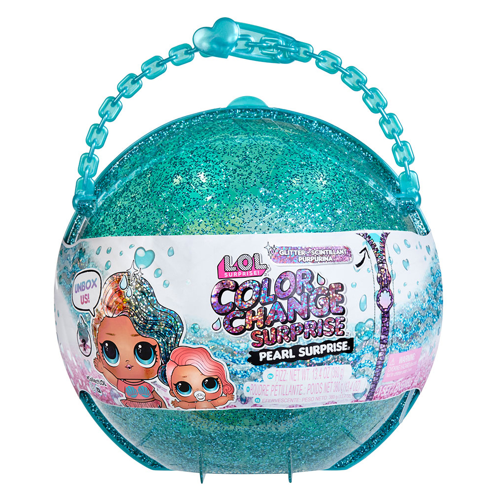 

Набір LOL Surprise Glitter color change Перлина-сюрприз блакитний (118992)