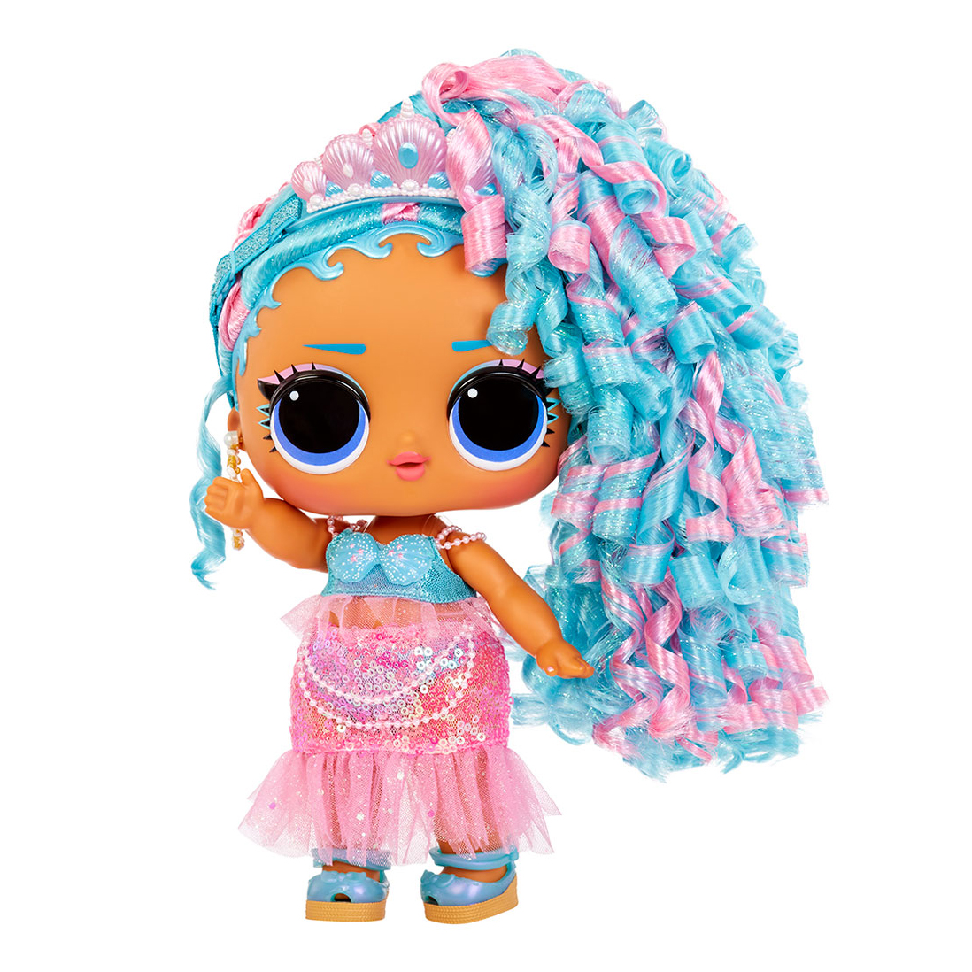 Акция на Ляльковий набір LOL Surprise Big BB Hair Hair Hair Королева Сплеск (579724) от Будинок іграшок