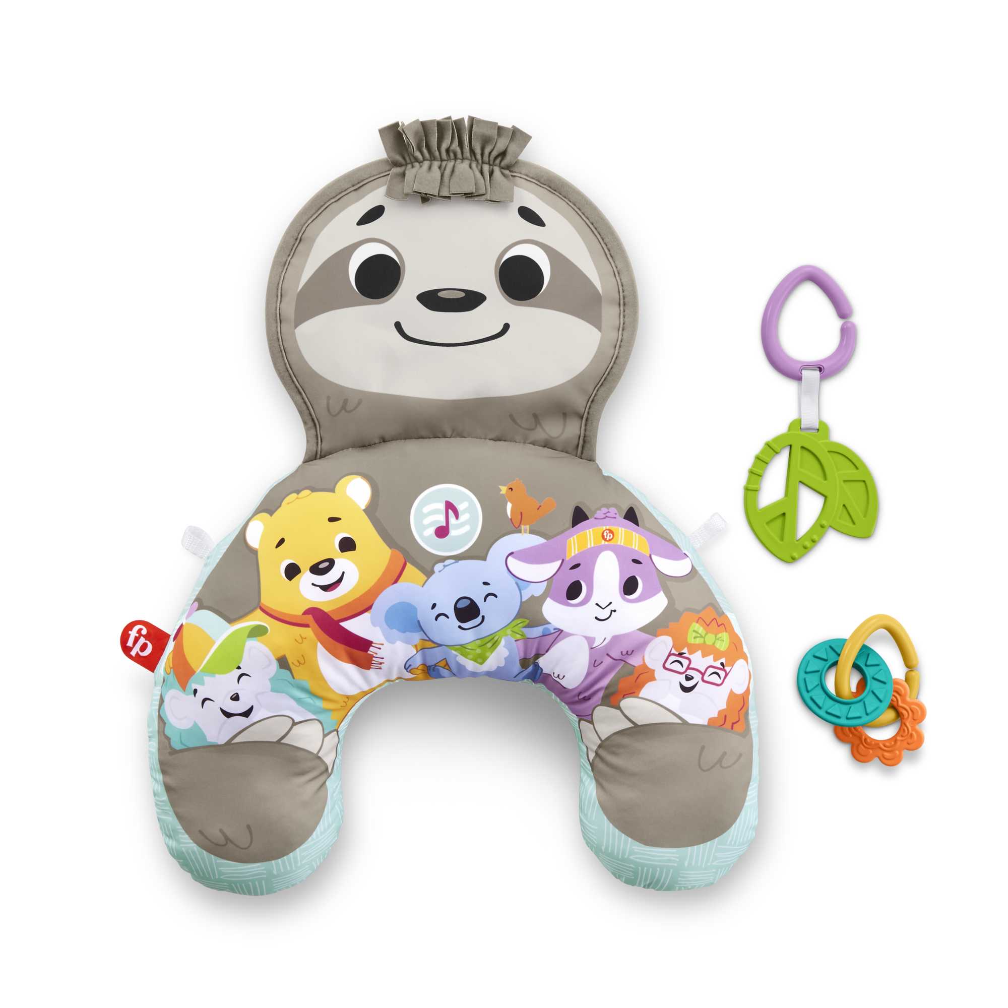

Подушка для гри на животику Fisher-Price Веселий лінивець (GRR01)