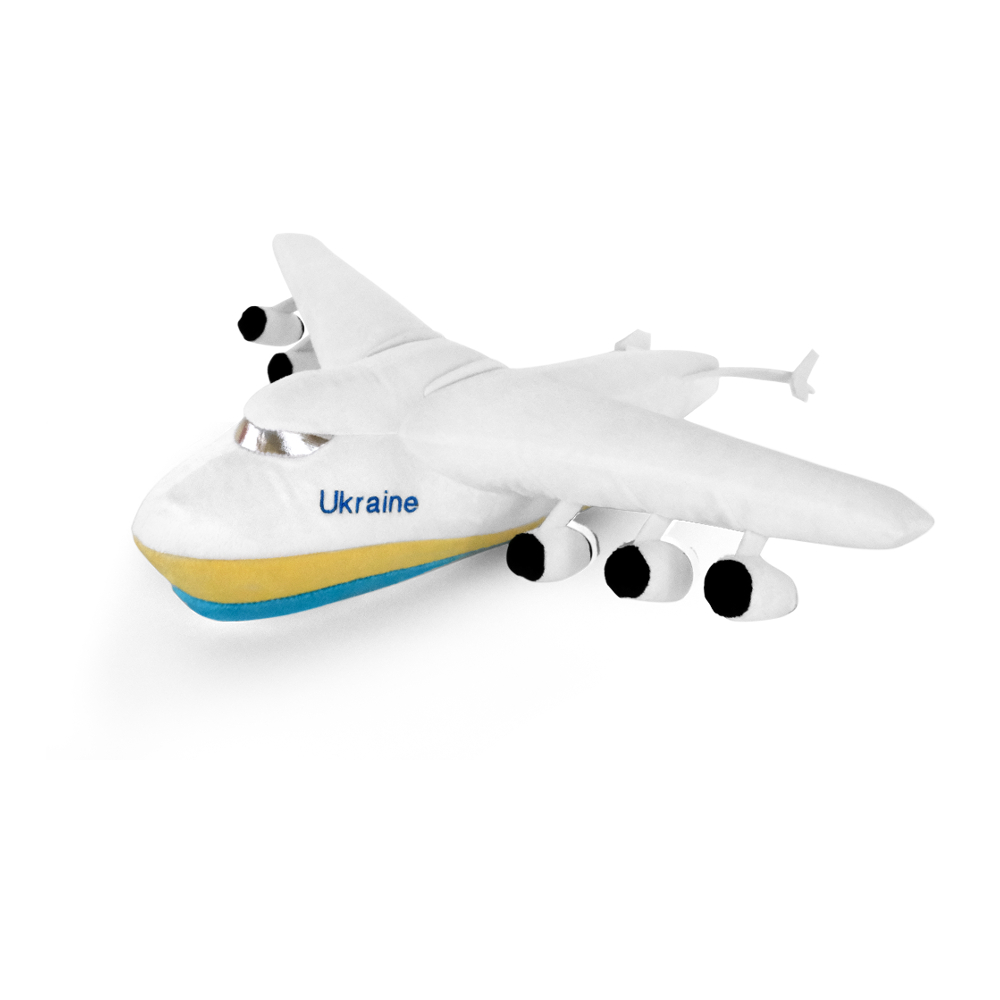 Акция на М'яка іграшка WP Merchandise Літак Україна (FWPPLANEUKR22GR00) от Будинок іграшок