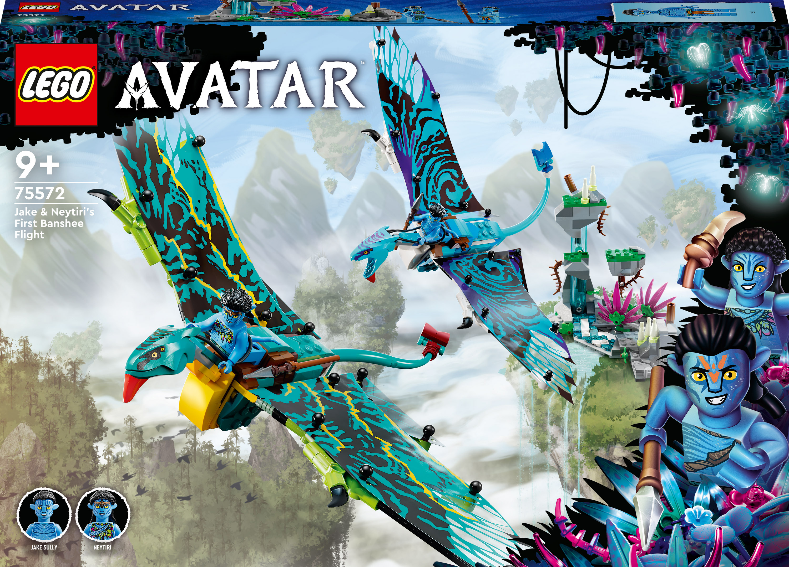 

Конструктор LEGO Avatar Перший політ Джейка і Нейтірі на Банши (75572)