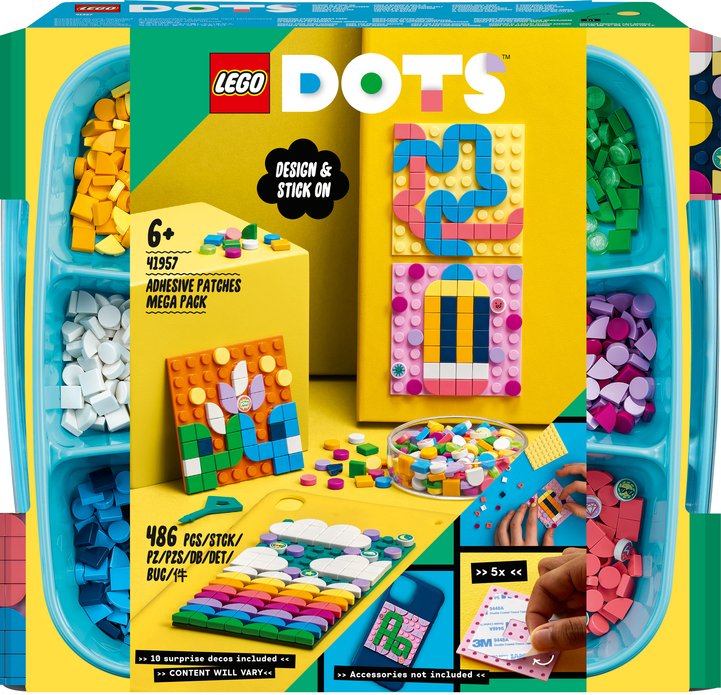 

Конструктор LEGO DOTs Мегапак наклейок (41957)