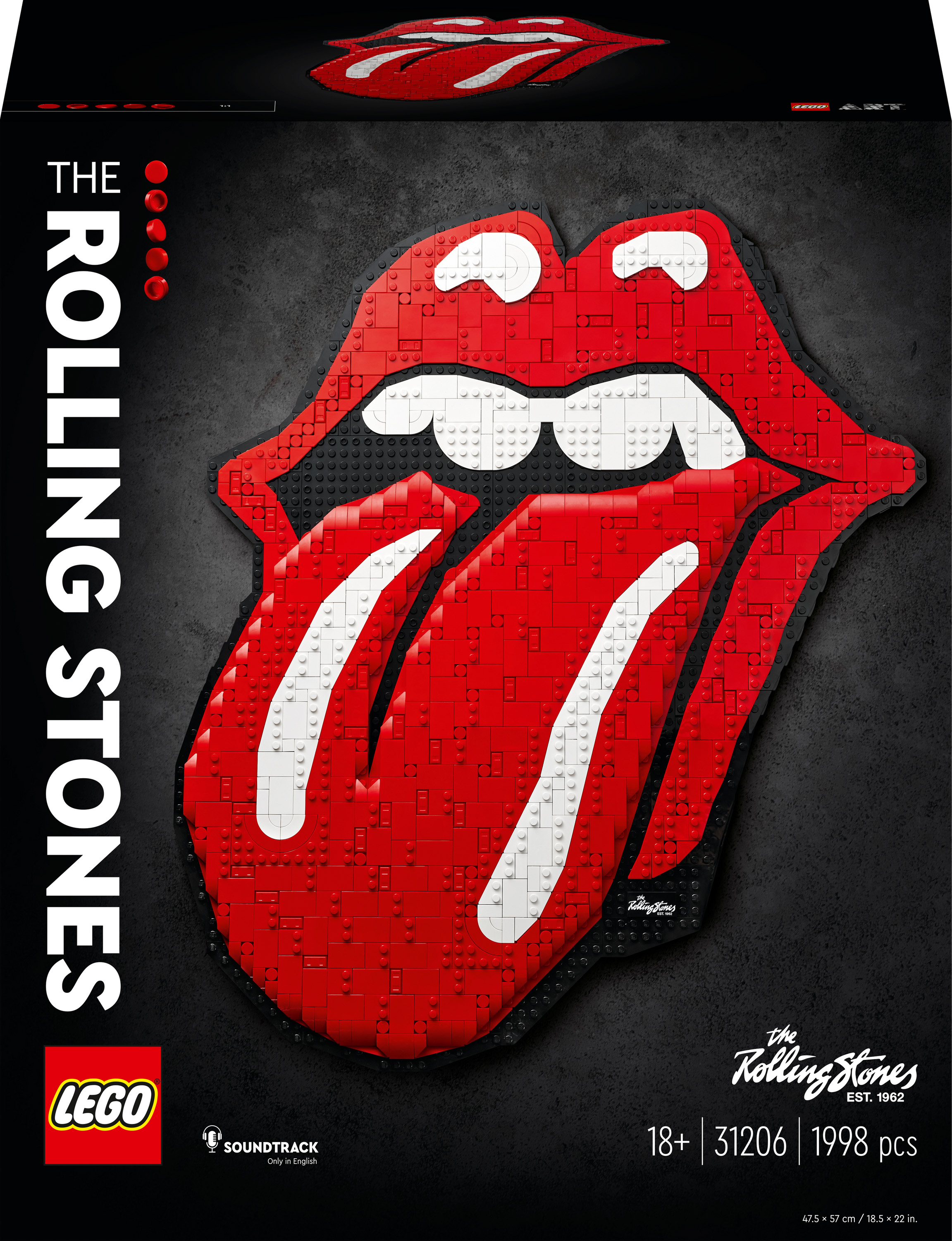 

Конструктор LEGO Art The Rolling Stones (31206)