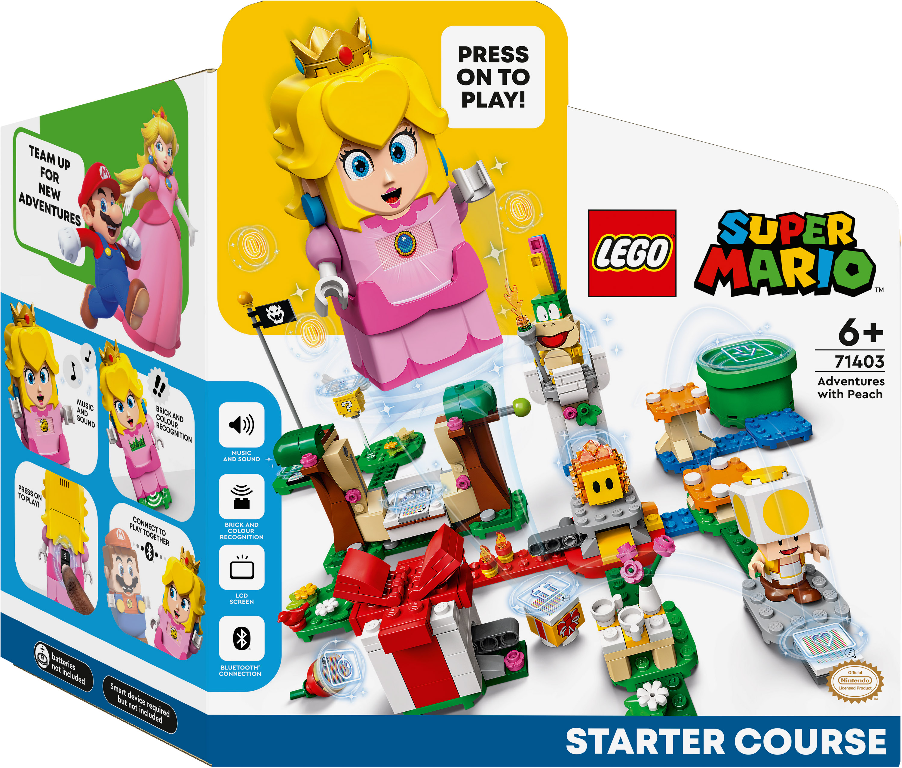 

Конструктор LEGO Super Mario Стартовий набір «Пригоди з Піч» (71403)
