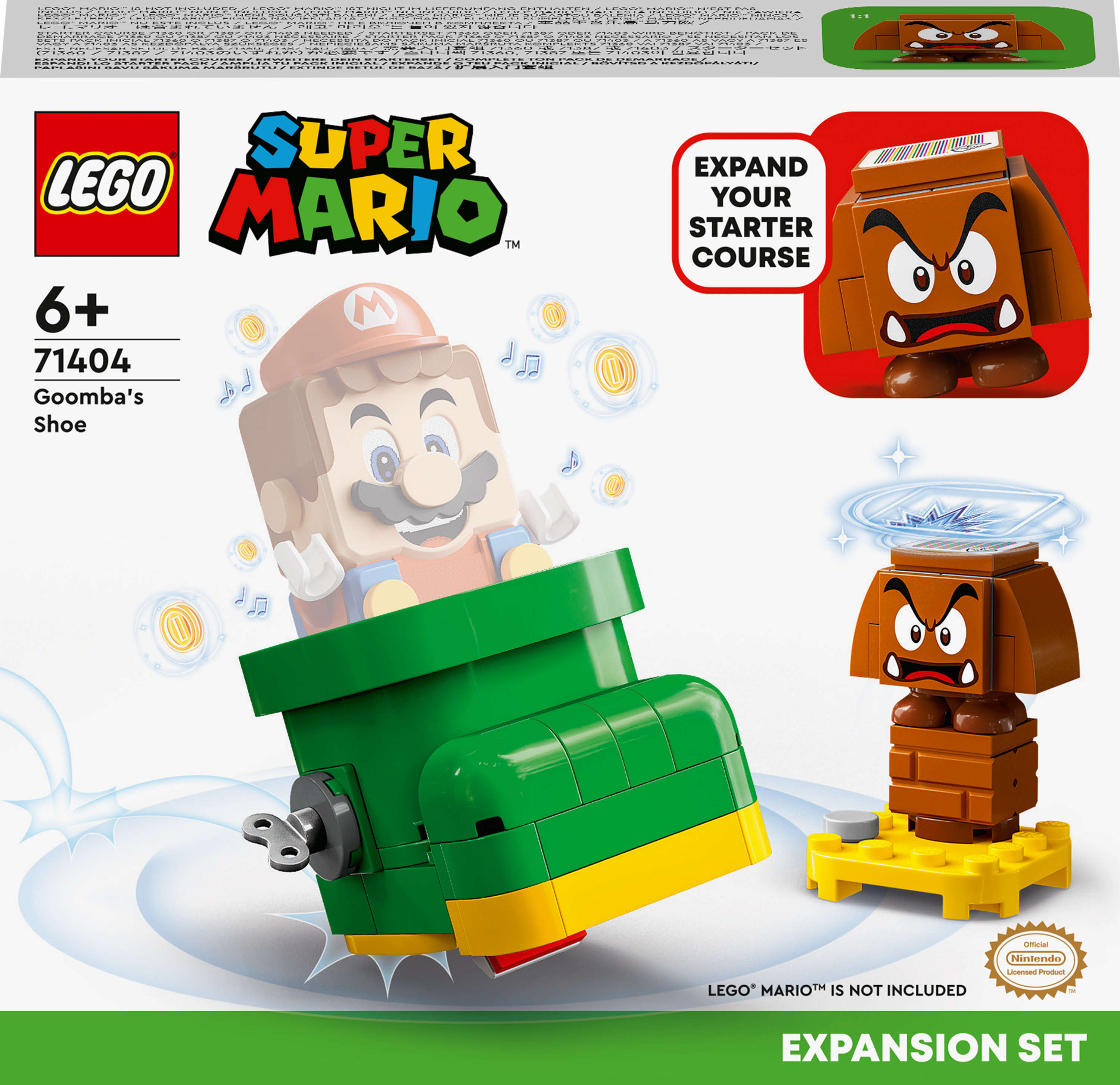 

Конструктор LEGO Super Mario Додатковий набір «Черевик Гумби» (71404)