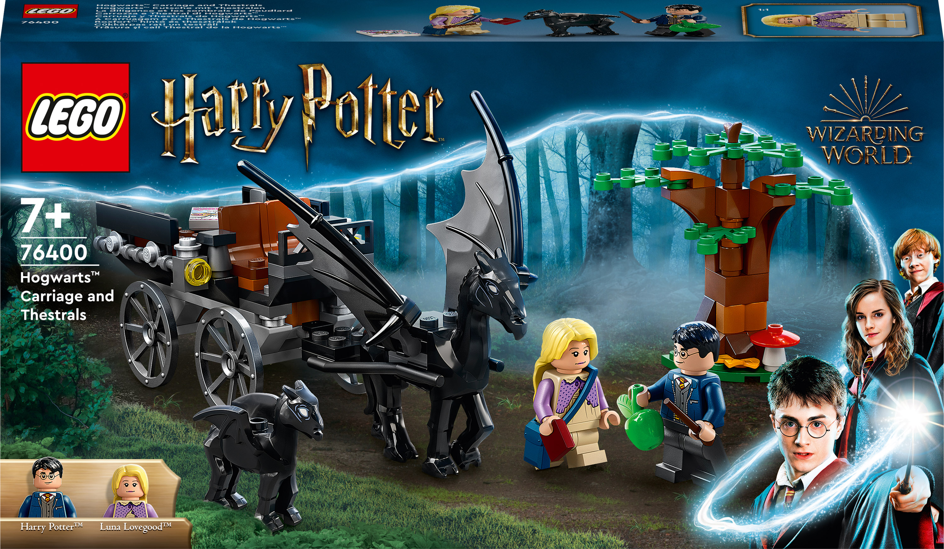 

Конструктор LEGO Harry Potter Hogwarts Карета та Тестрали (76400)