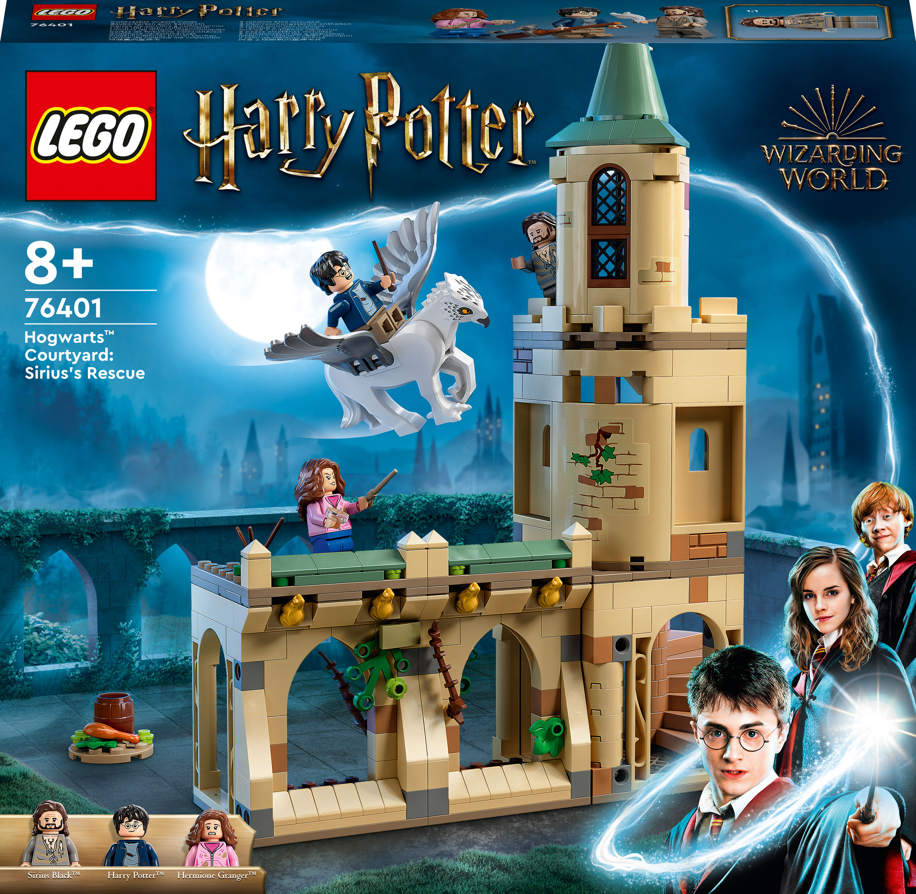

Конструктор LEGO Harry Potter Подвір'я Гоґвортса: Порятунок Сіріуса (76401)