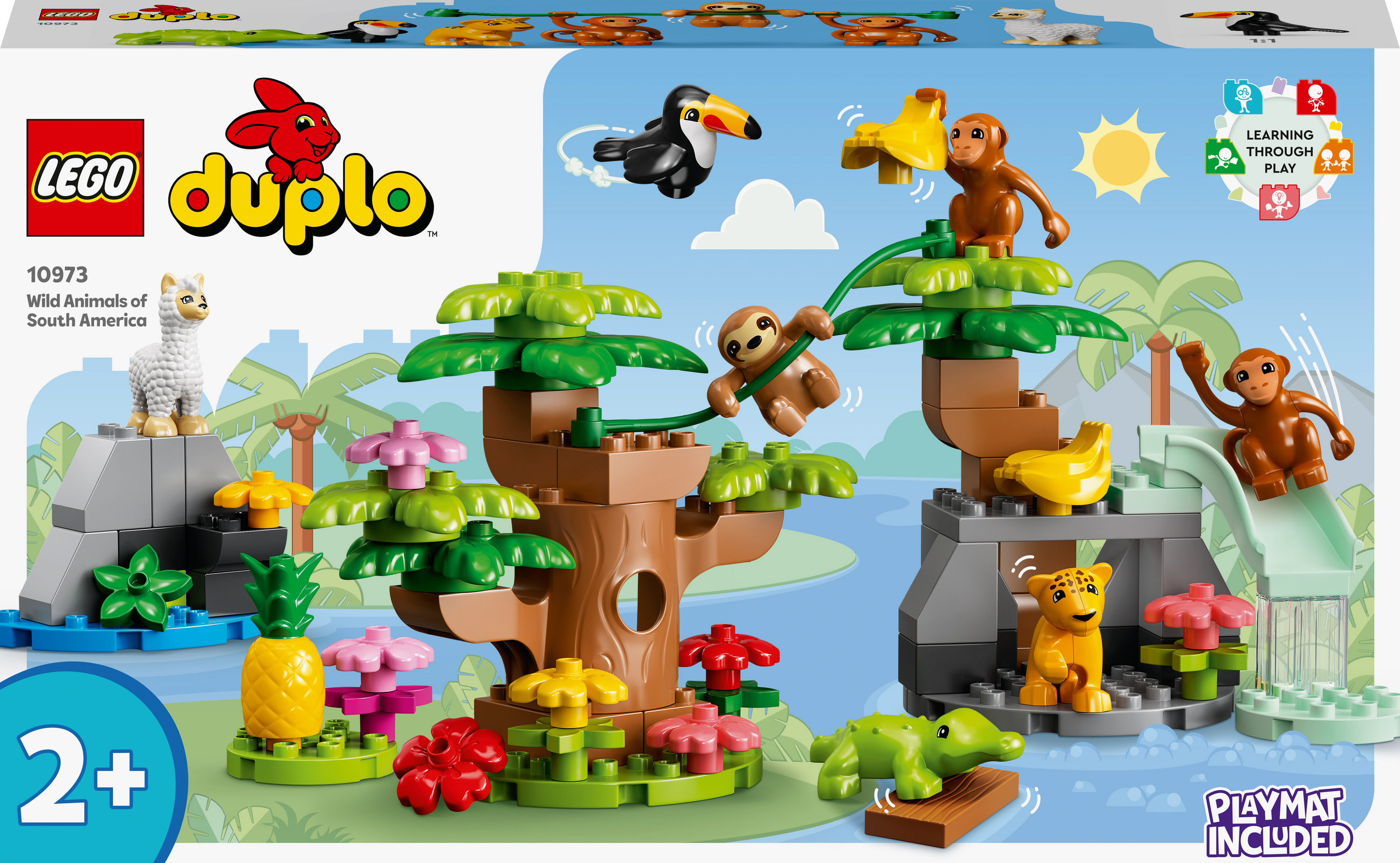 

Конструктор LEGO DUPLO Дикі тварини Південної Америки (10973)