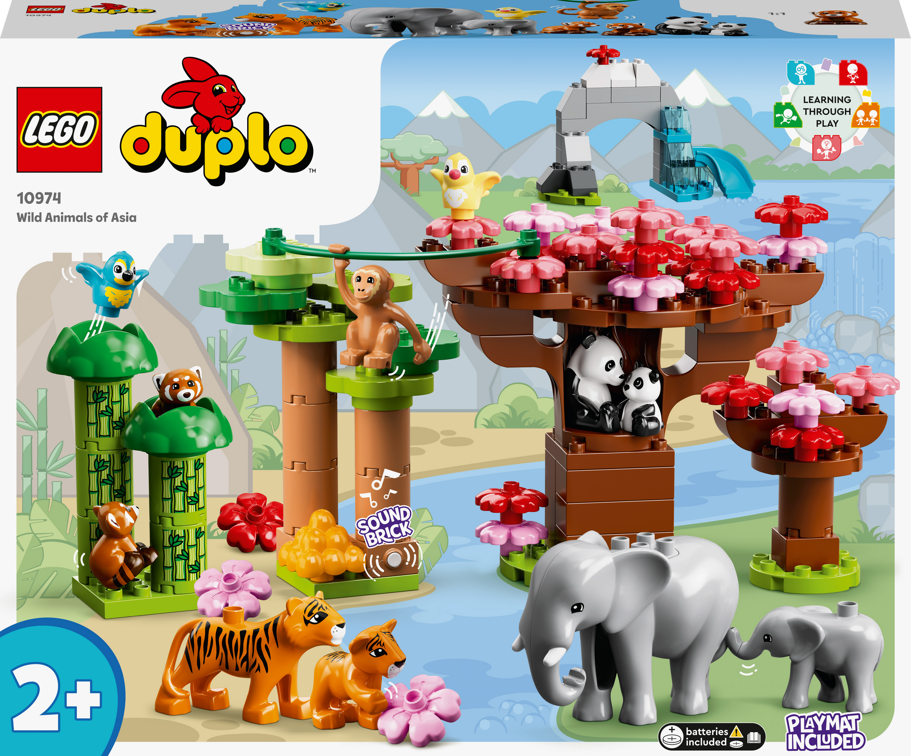 

Конструктор LEGO DUPLO Дикі тварини Азії (10974)