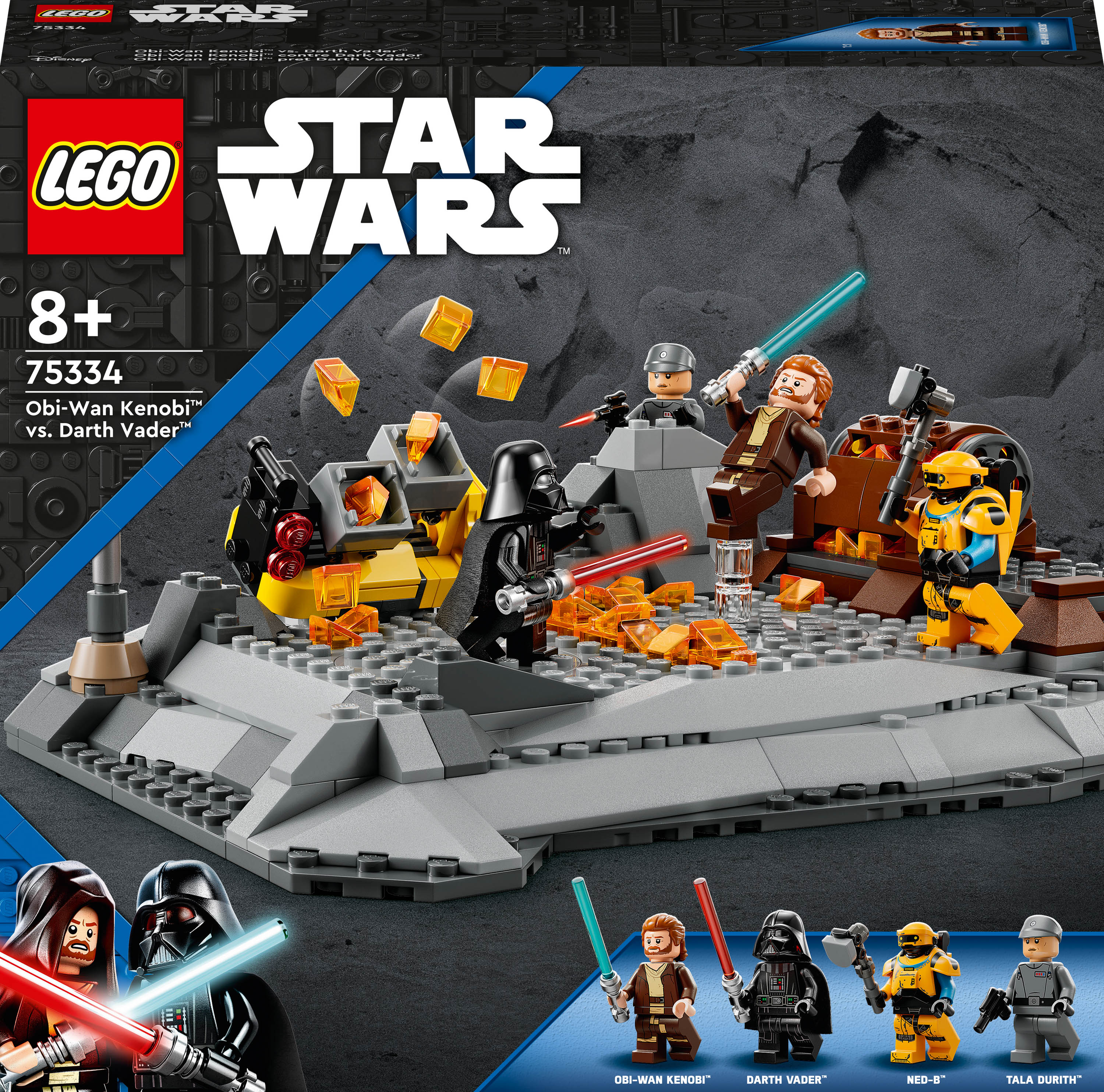 

Конструктор LEGO Star Wars Обі-Ван Кенобі проти Дарта Вейдера (75334)