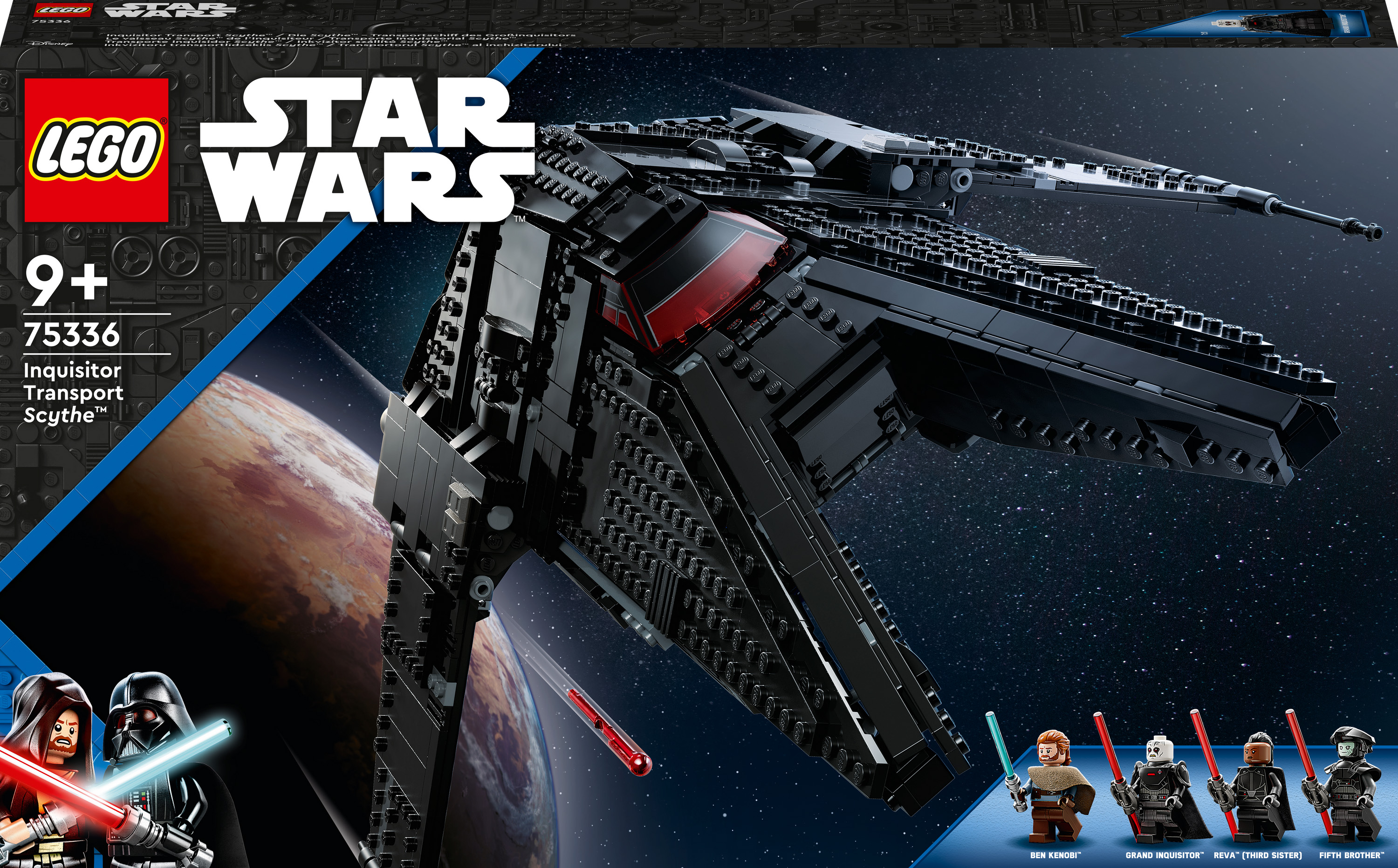 

Конструктор LEGO Star Wars Транспортний корабель інквізиторів "Коса" (75336)
