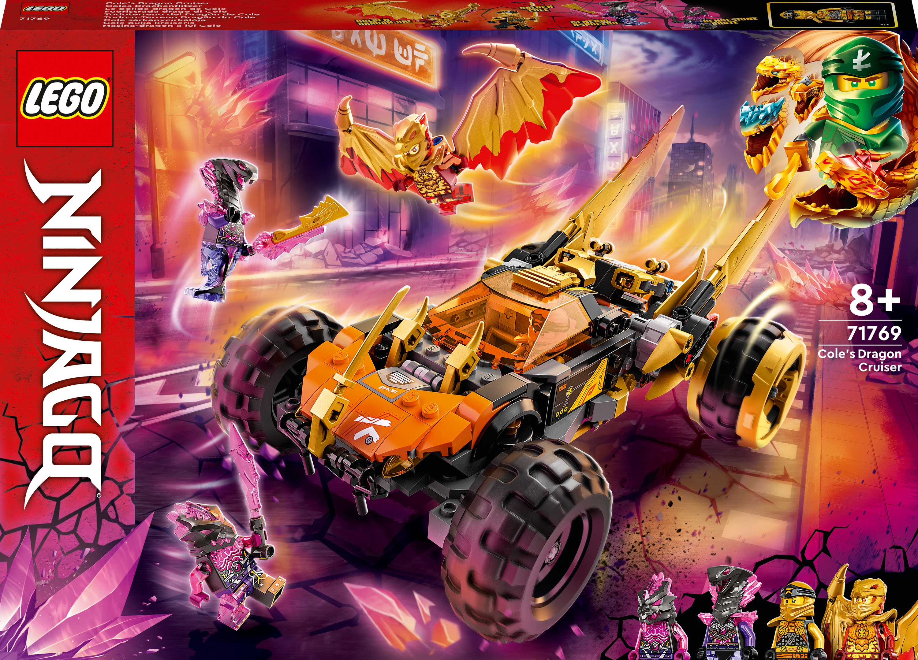 

Конструктор LEGO NINJAGO «Крейсер Дракона Коула» (71769)