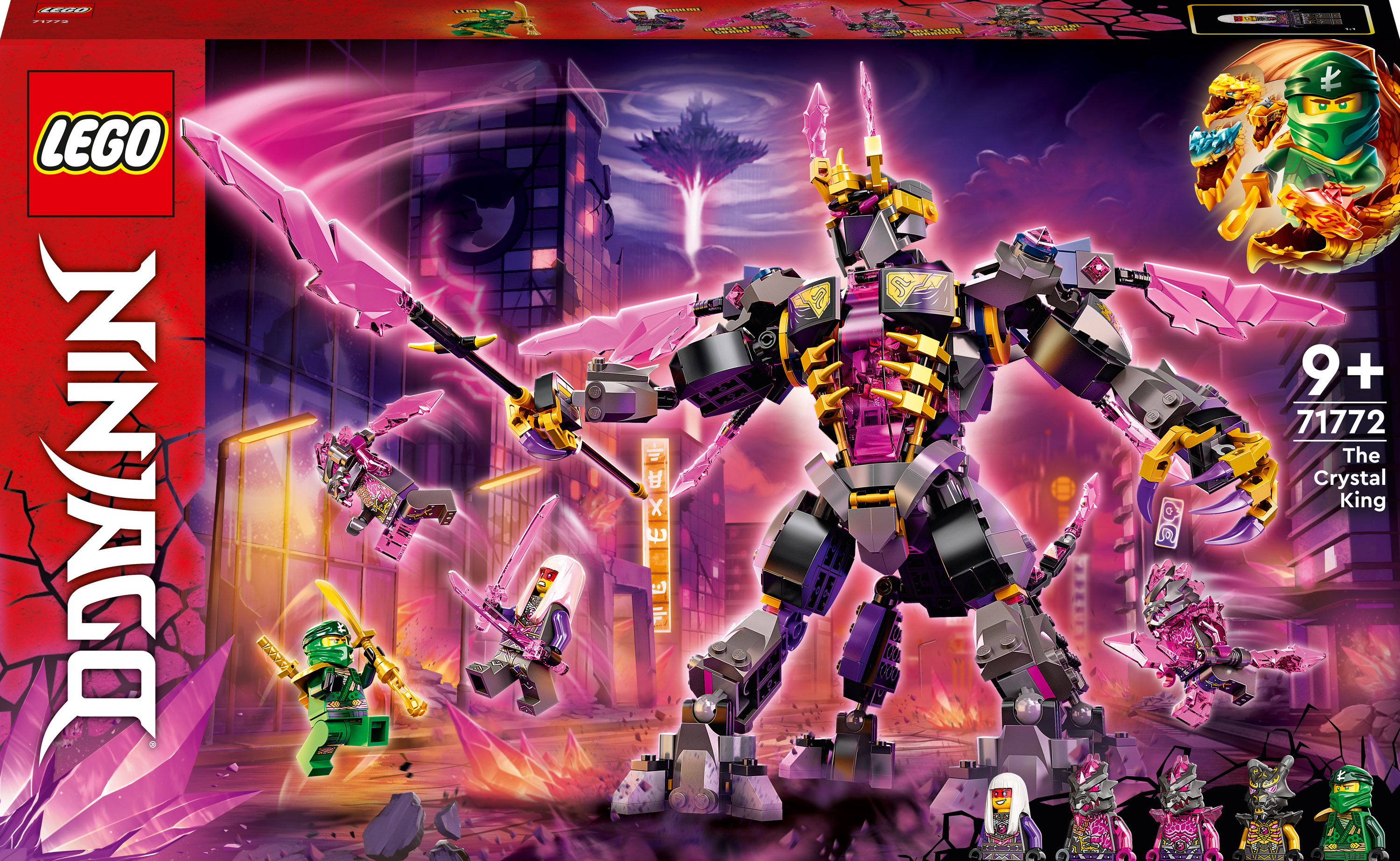 

Конструктор LEGO NINJAGO Кришталевий король (71772)