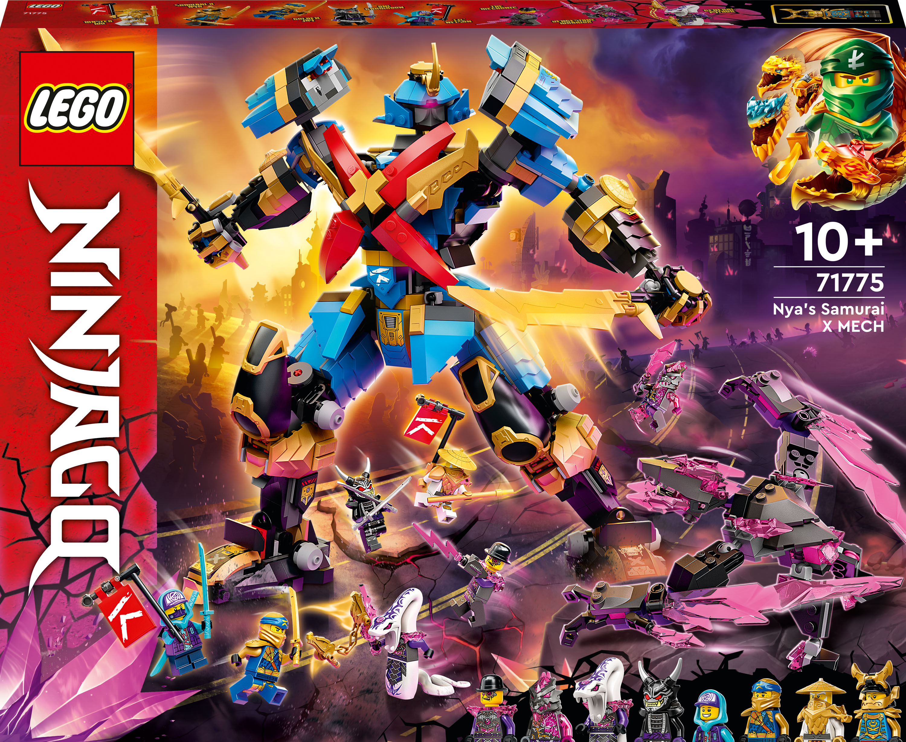 

Конструктор LEGO NINJAGO РОБОТ Нії Самурай Х (71775)