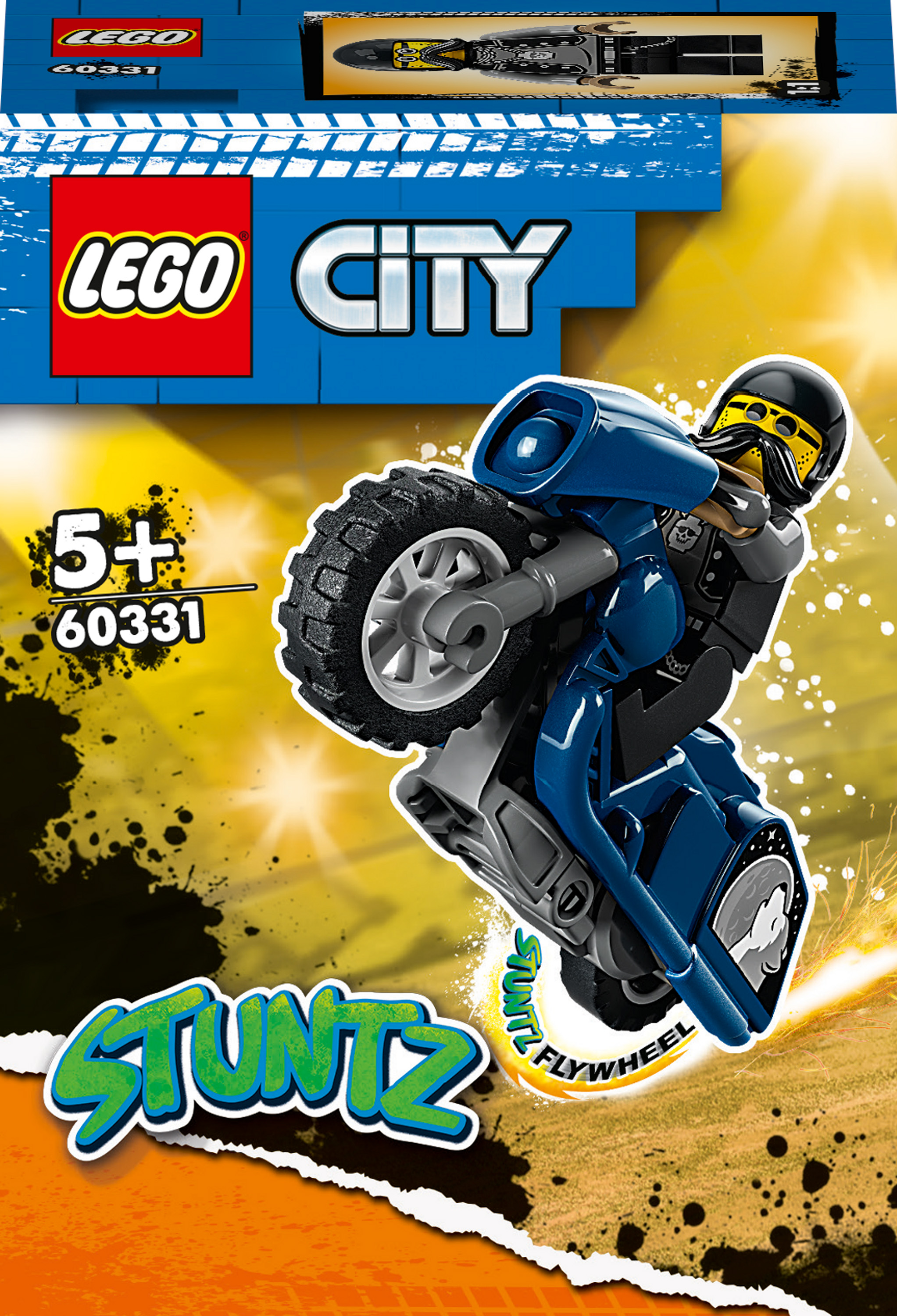 

Конструктор LEGO City Туристический каскадерский мотоцикл (60331)