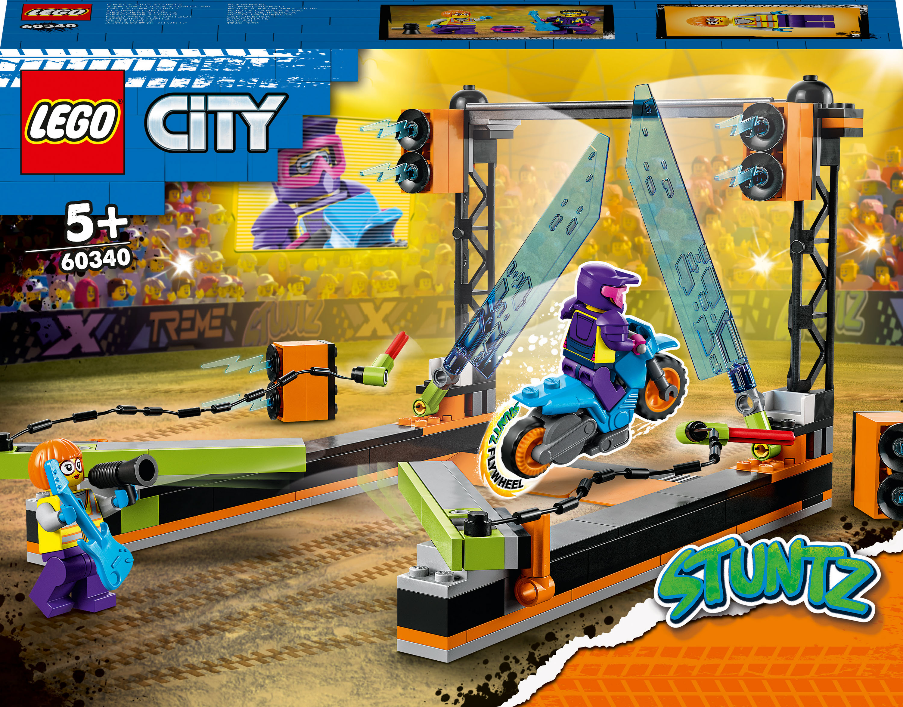 

Конструктор LEGO City Каскадерская задание «Клинок» (60340)