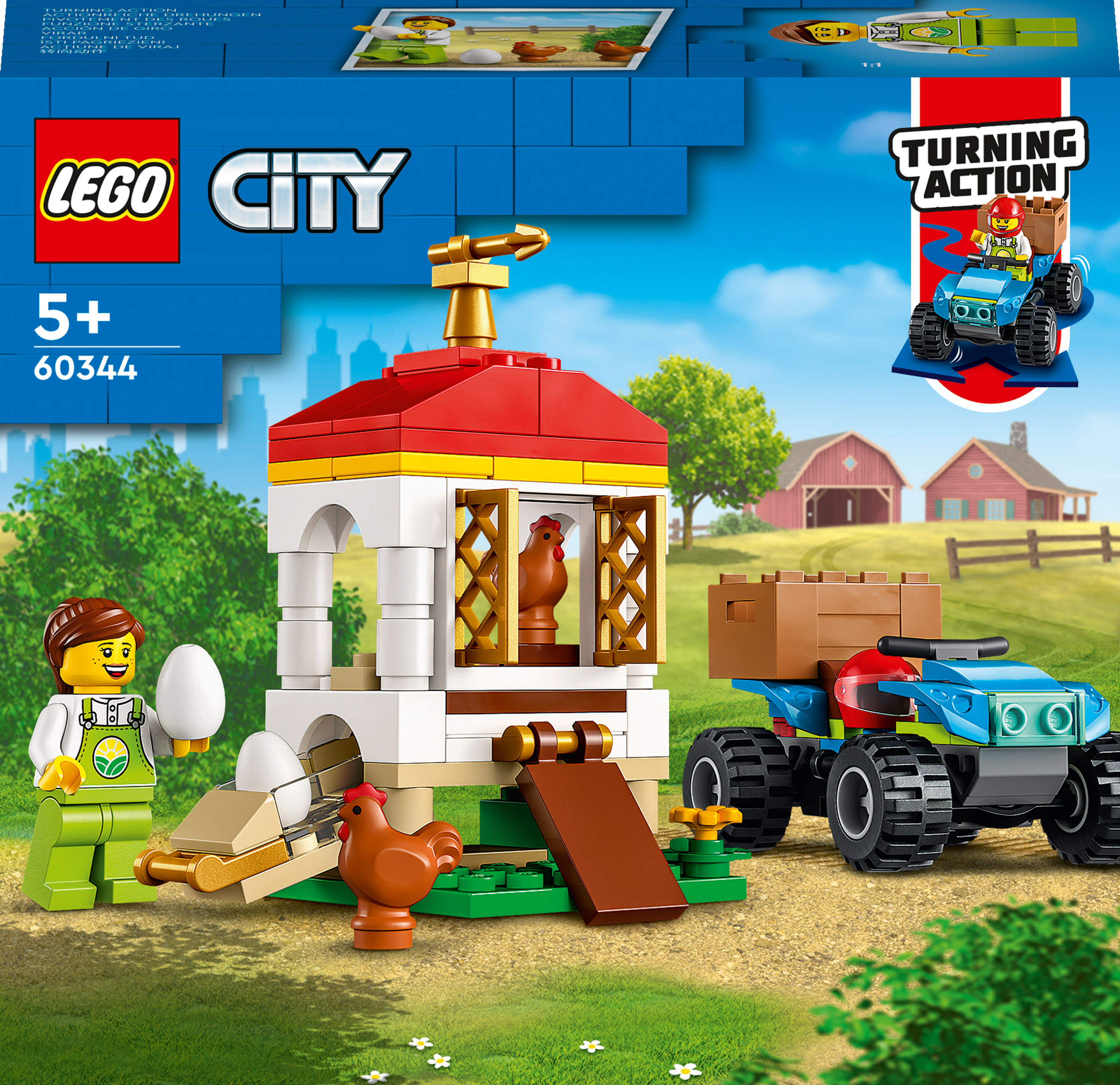 

Конструктор LEGO City Курятник (60344)
