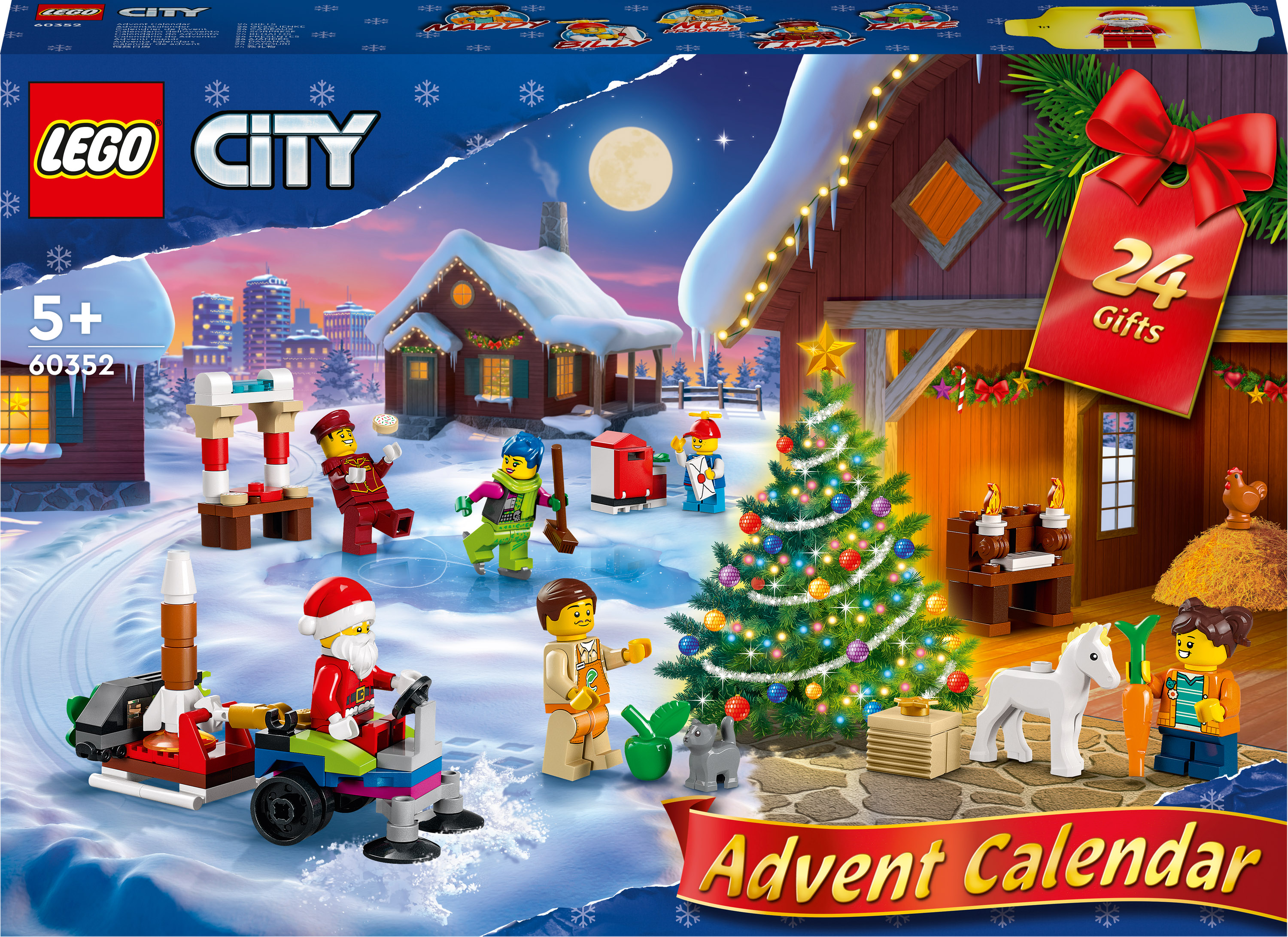 

Конструктор LEGO City Новогодний календарь (60352)