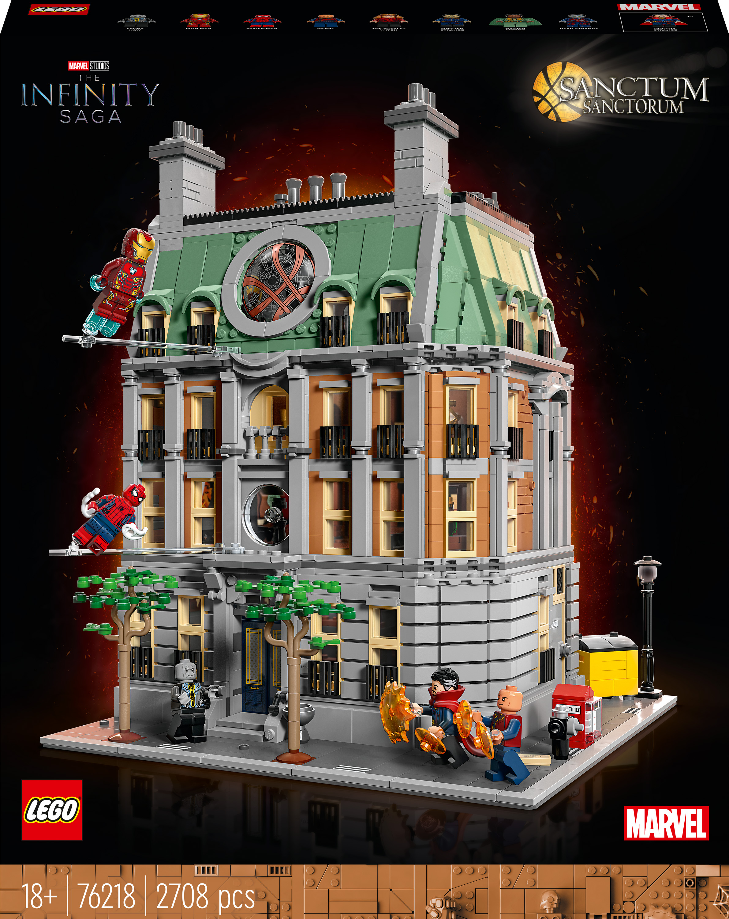 Акція на Конструктор LEGO Marvel Санктум Санкторум (76218) від Будинок іграшок