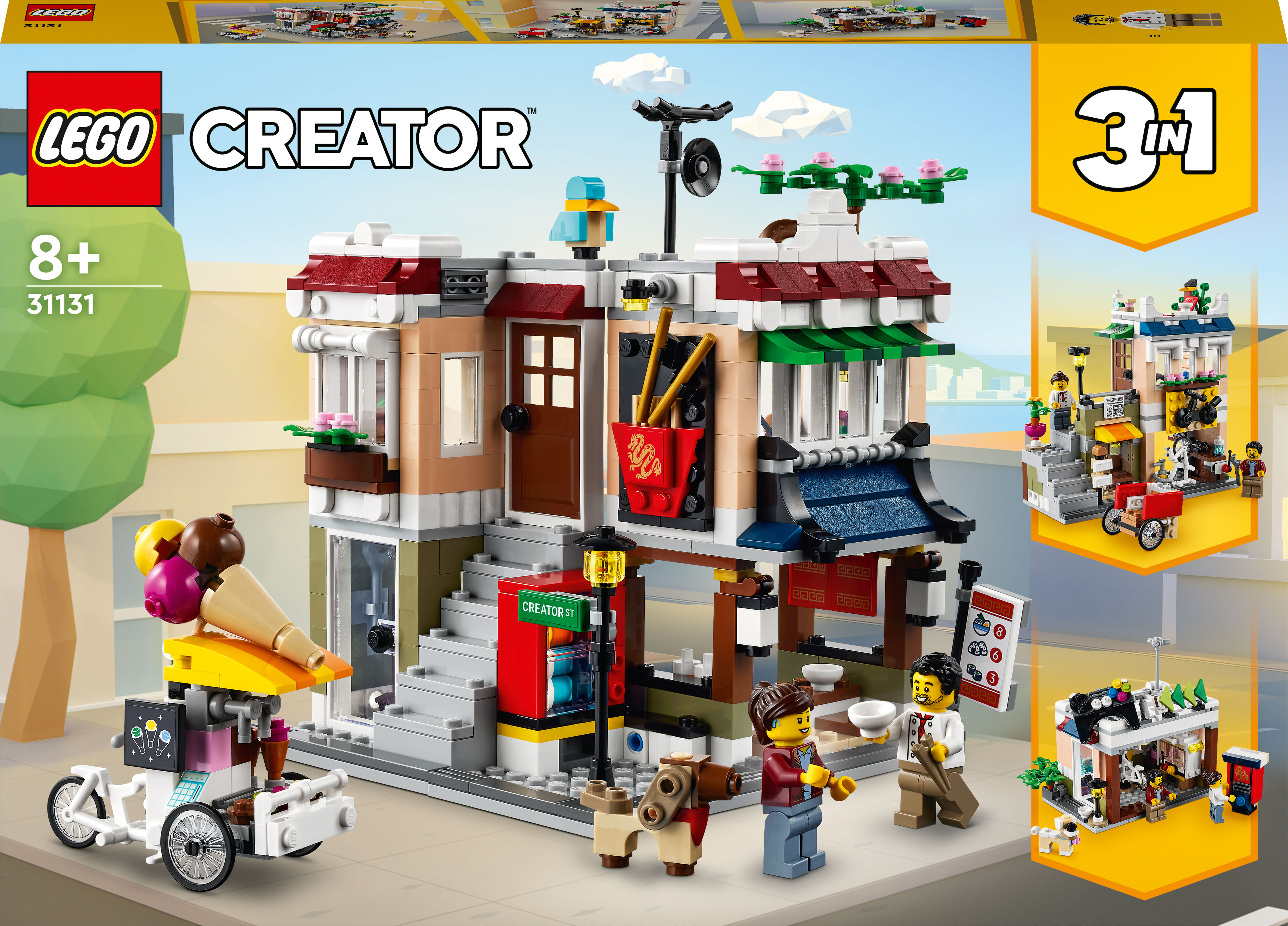 

Конструктор LEGO Creator Міська крамниця локшини (31131)