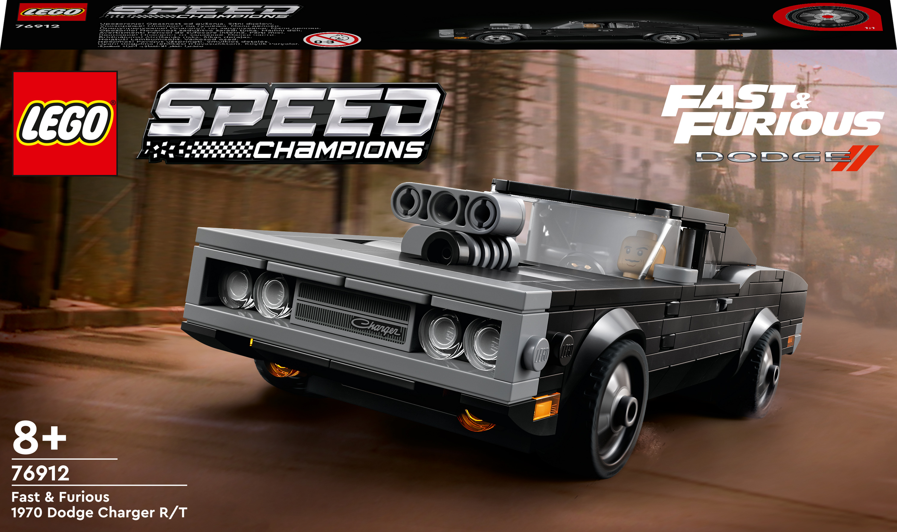 

Конструктор LEGO Speed Champions Fast & Furious 1970 Dodge Charger R/T (76912)