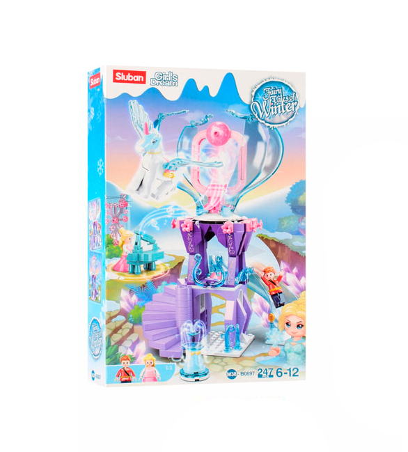 

Конструктор Sluban Girls Dream Замок єдинорога 247 деталей (M38-B0897)