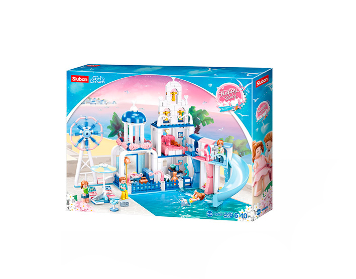 

Конструктор Sluban Happy Diary Центр розваг 446 деталей (M38-B0868)