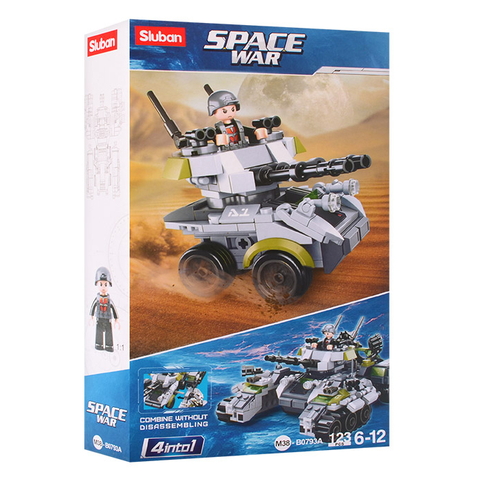 

Конструктор Sluban Space war Військовий транспорт (M38-B0793A)