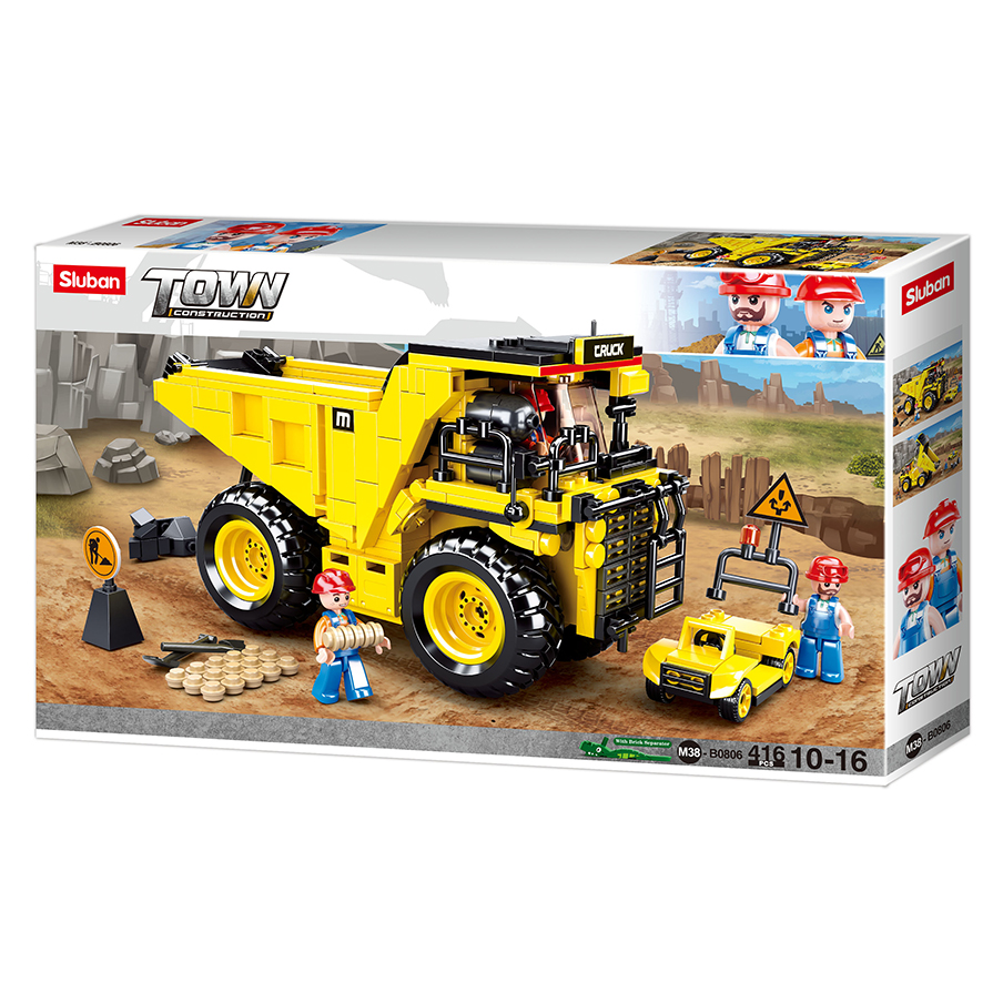 

Конструктор Sluban Town Кар'єрна вантажівка (M38-B0806)