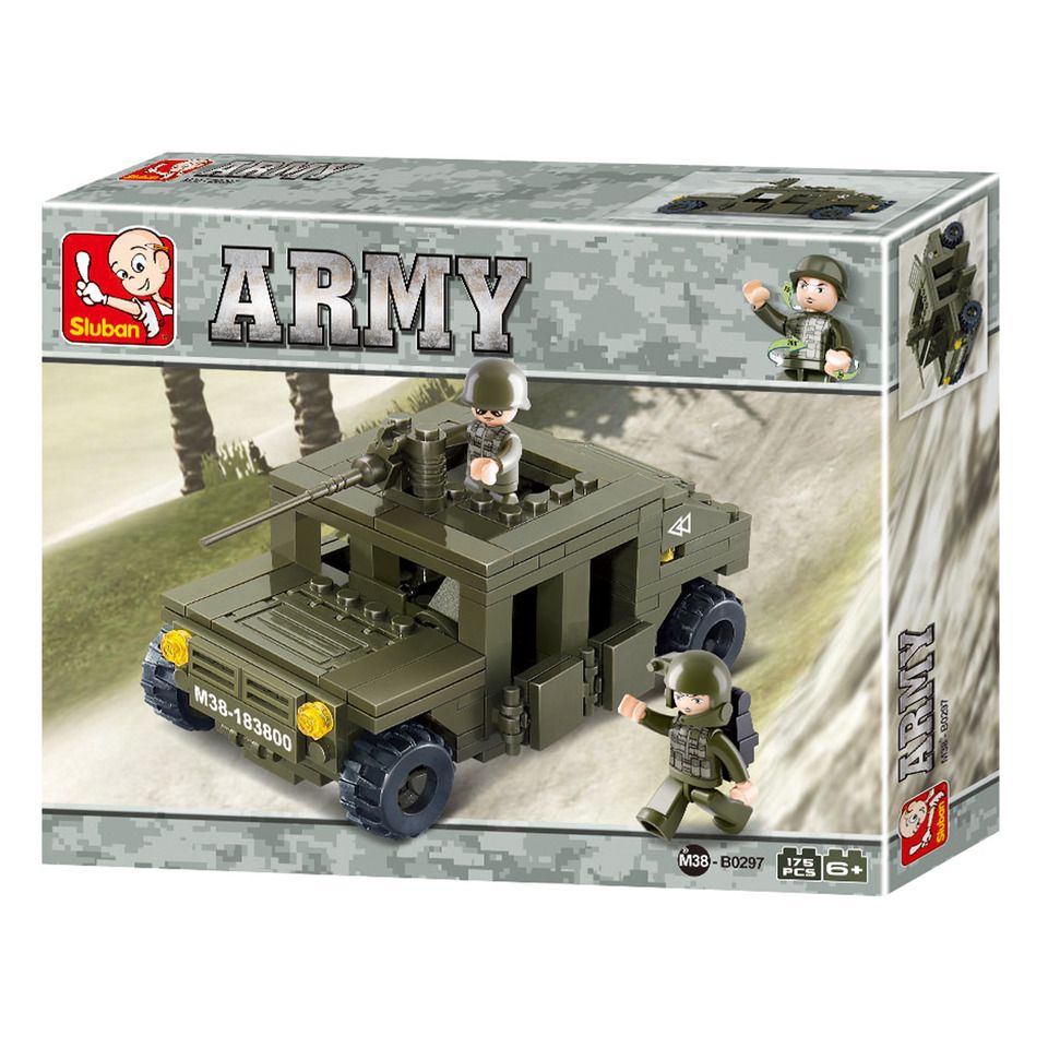 

Конструктор Sluban Army Военная машина (M38-B0297)