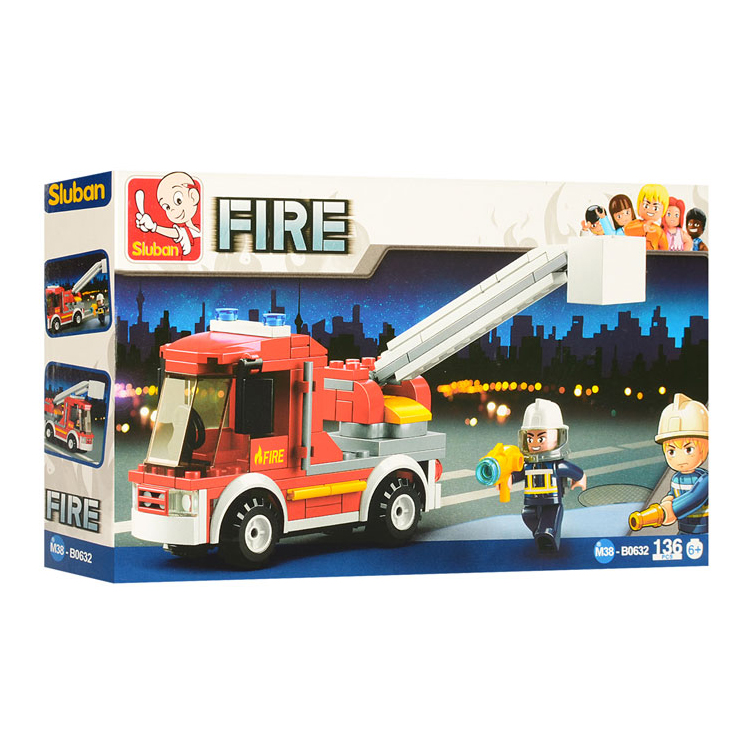 

Конструктор Sluban Fire Пожарная машина (M38-B0632)