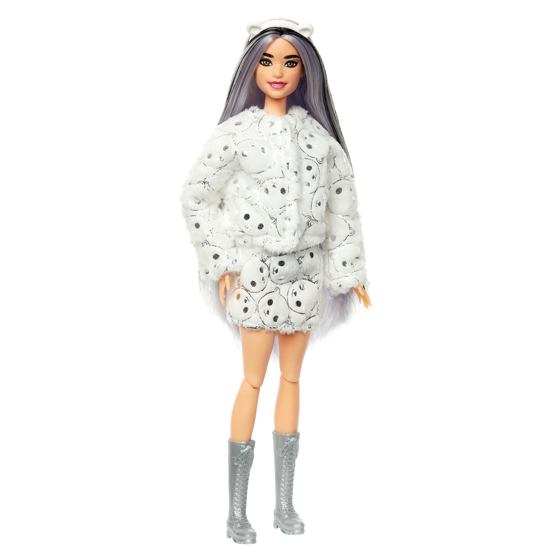 

Кукла Barbie Cutie Reveal Зимний блеск Полярный медвежонок (HJL64)