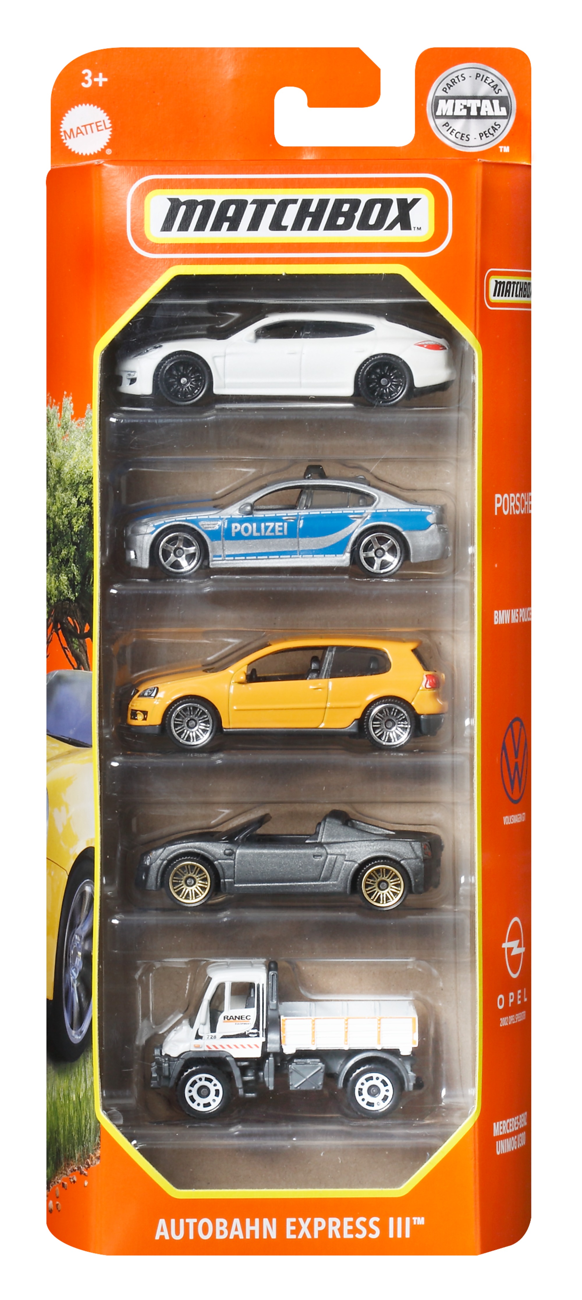 

Набір автомобілів Matchbox Autobahn express III (С1817/HFH13)