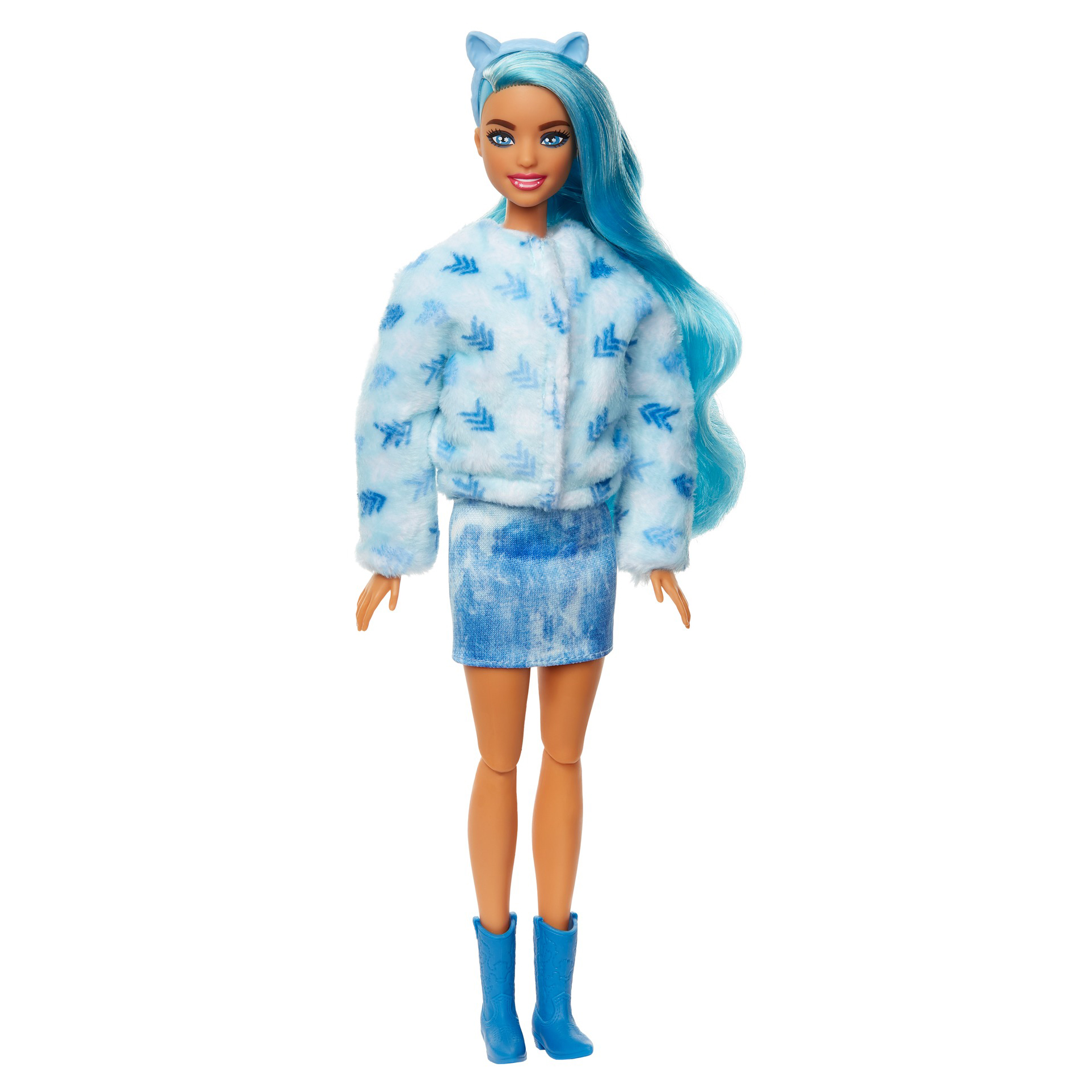 

Кукла Barbie Cutie Reveal Зимний блеск Хаски (HJL63)