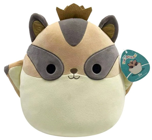 

М'яка іграшка Squishmallows Цукровий літаючий опосум з короною Зів 31 см (SQJW22-12GL-12)