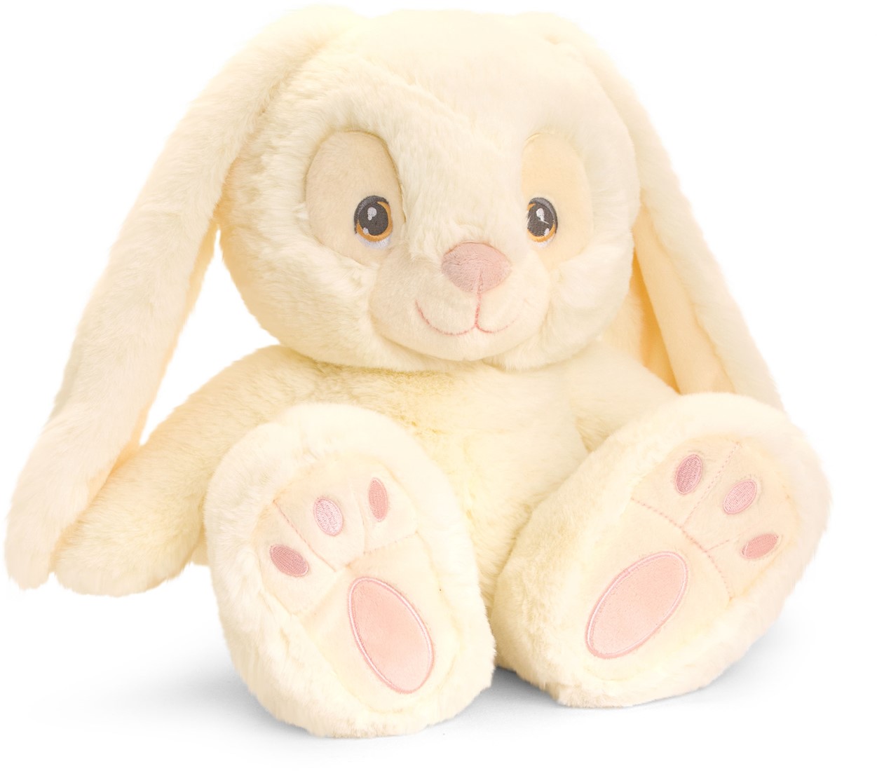 

М'яка іграшка Keel Toys Кроленя-латки на п'ятках біле 22 см (SE1362/1)