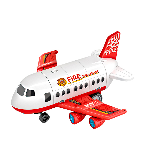 Акція на Ігровий набір Lunatik Літак трансформер Пожежний (LNK-FLF5673) від Будинок іграшок