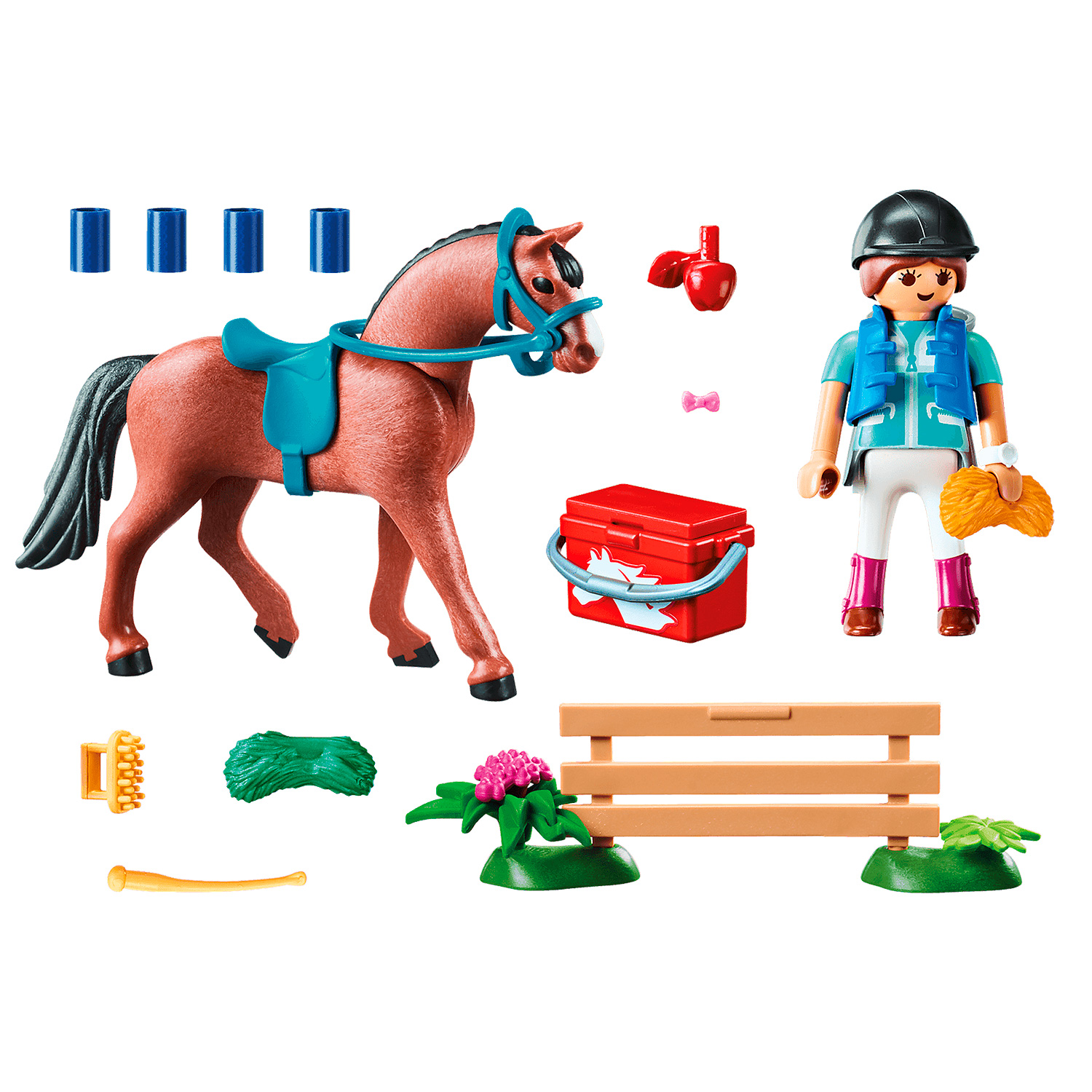 Акція на Конструктор Playmobil Кінна ферма (70294) від Будинок іграшок