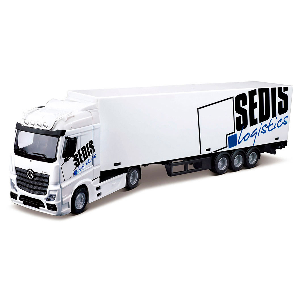 

Автомодель Bburago Фура Mercedes-benz Actros з навантажувачем 1:43 (18-31471)
