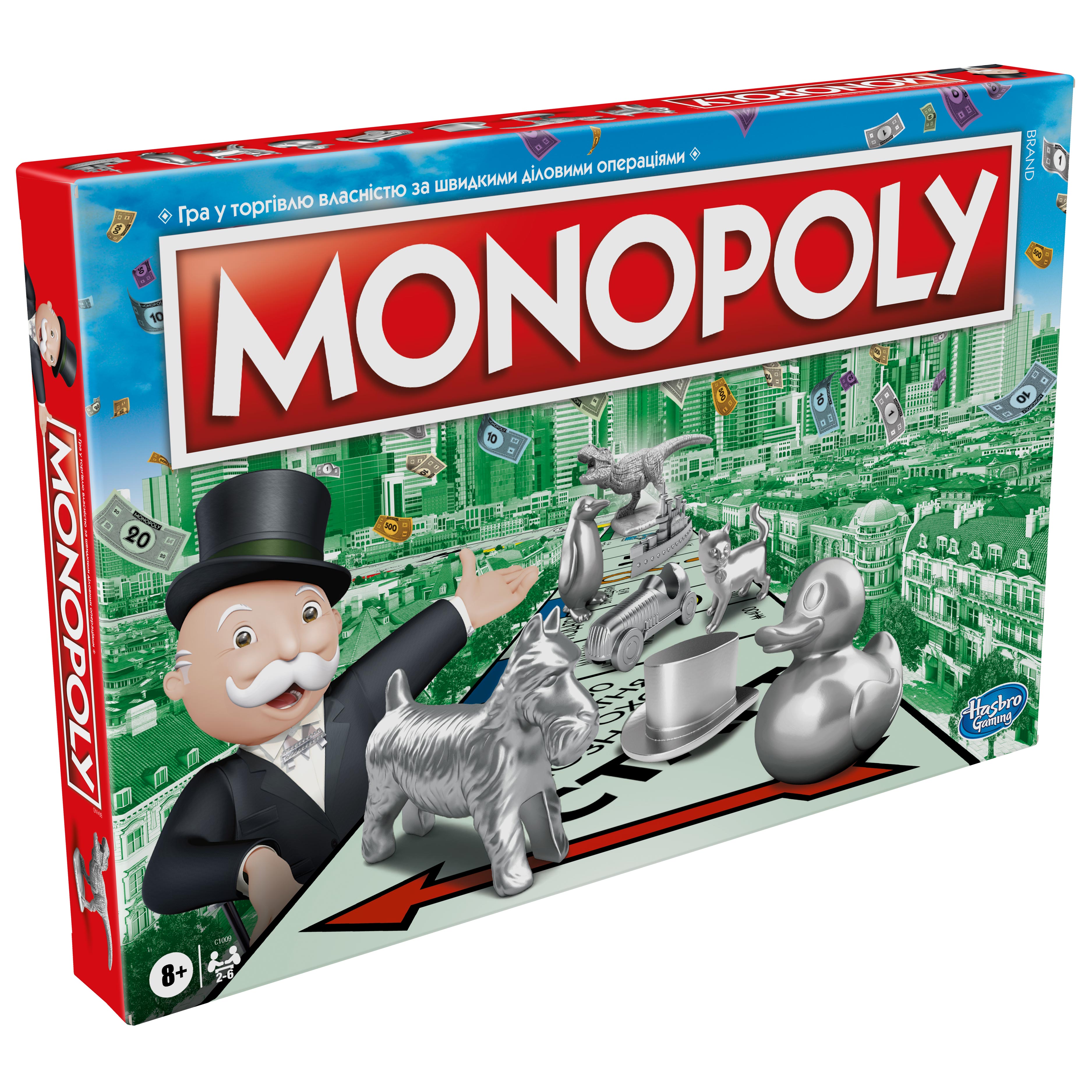 

Гра настільна ​Hasbro Gaming Монополія класична (C1009E75)