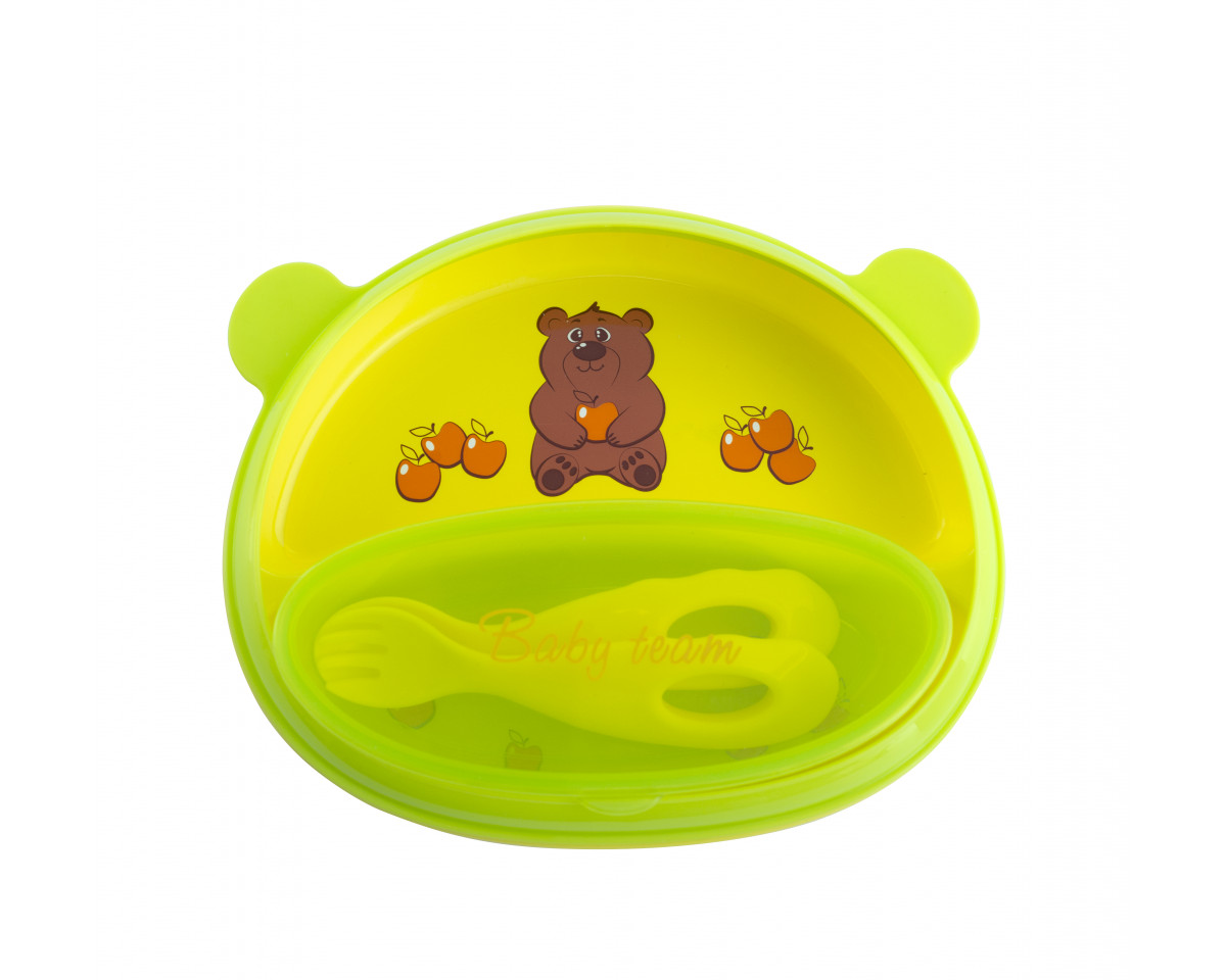 

Набір для годування Baby team Ведмедик (6020)