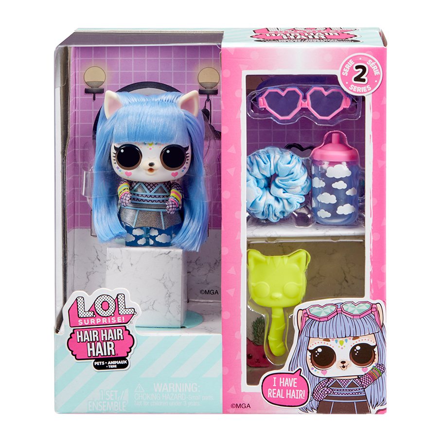 

​Ігровий набір LOL Surprise Hair Hair Hair Стильні зачіски Ruff raver (584469/HHH-214)