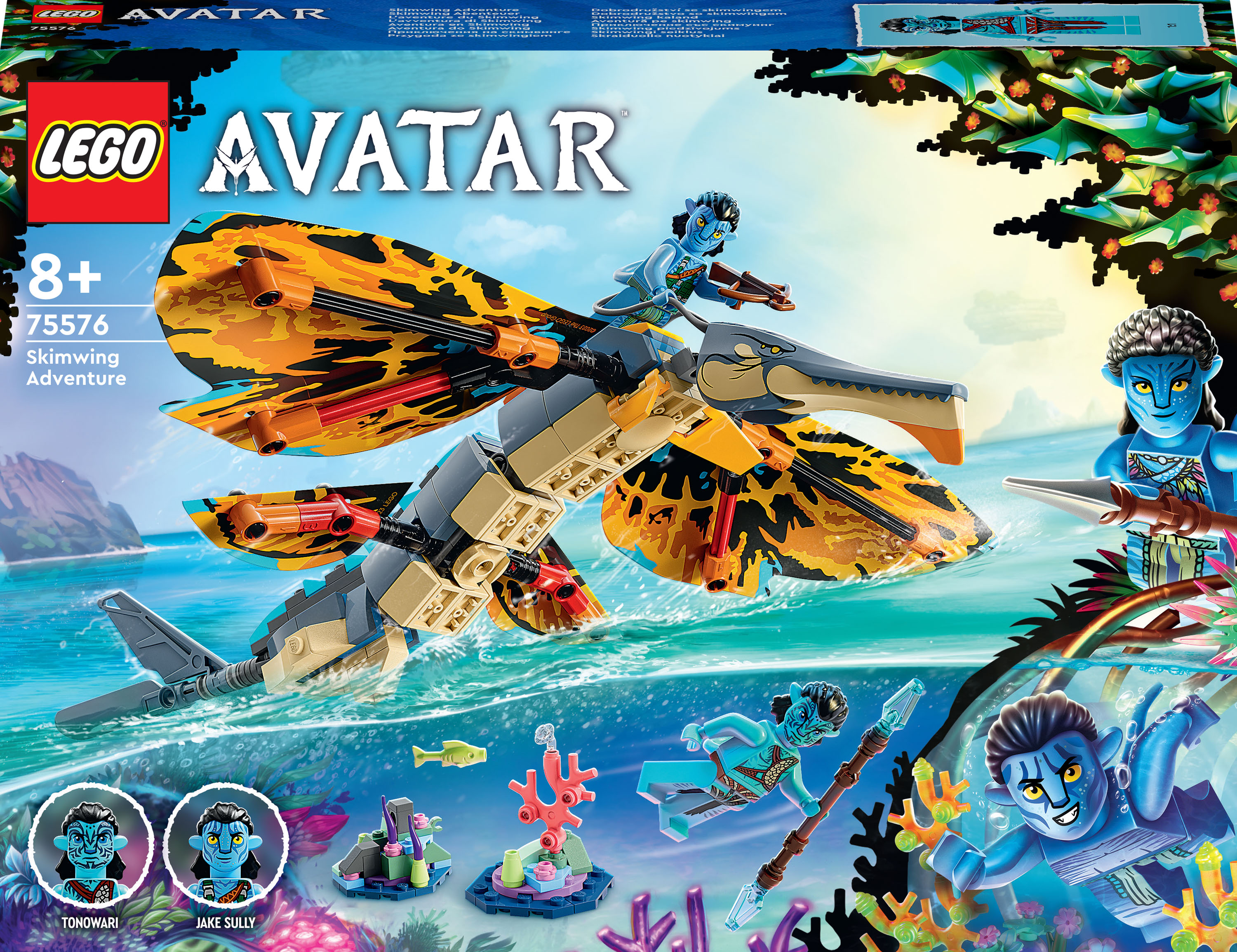 Акция на Конструктор LEGO Avatar Пригода зі Скімвінгом (75576) от Будинок іграшок