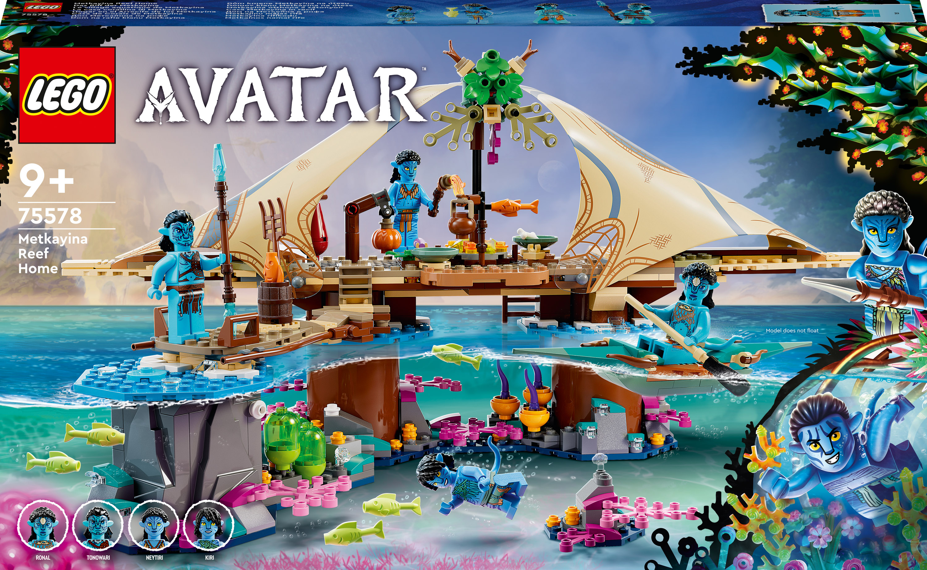 

Конструктор LEGO Avatar Будинок Меткаїна в рифах (75578)