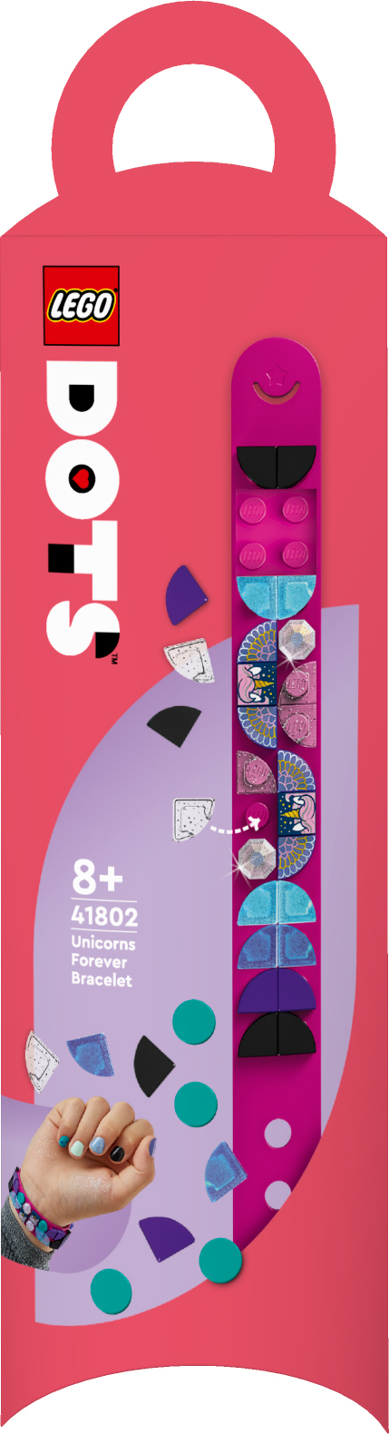 

Конструктор LEGO DOTS Браслет «Unicorns Forever» (41802)