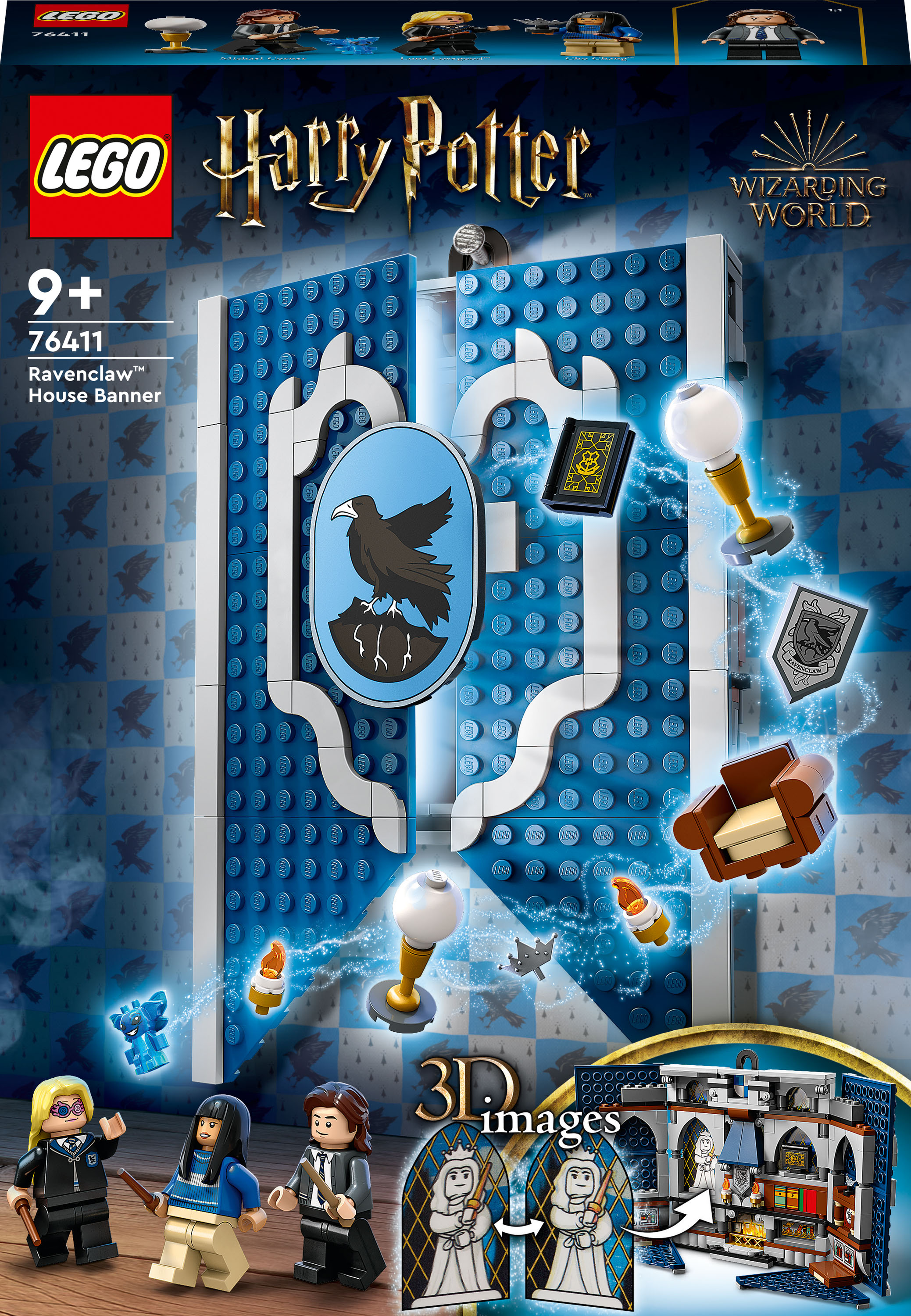 

Конструктор LEGO Harry Potter Прапор гуртожитку Рейвенклов (76411)